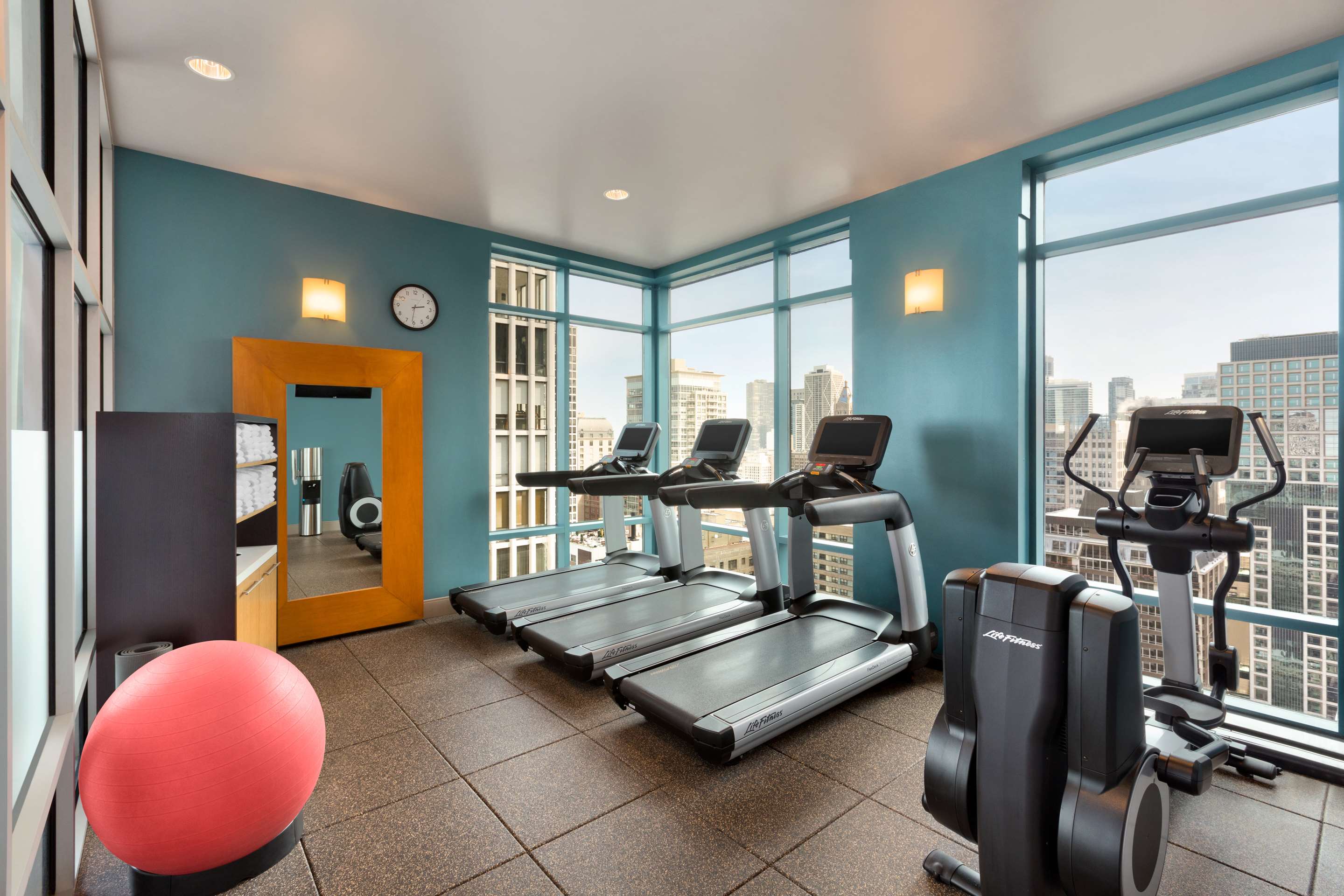 Health club fitness center gym