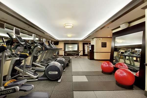 Fitness/ Exercise Room - Hilton Hotel Orrington Evanston