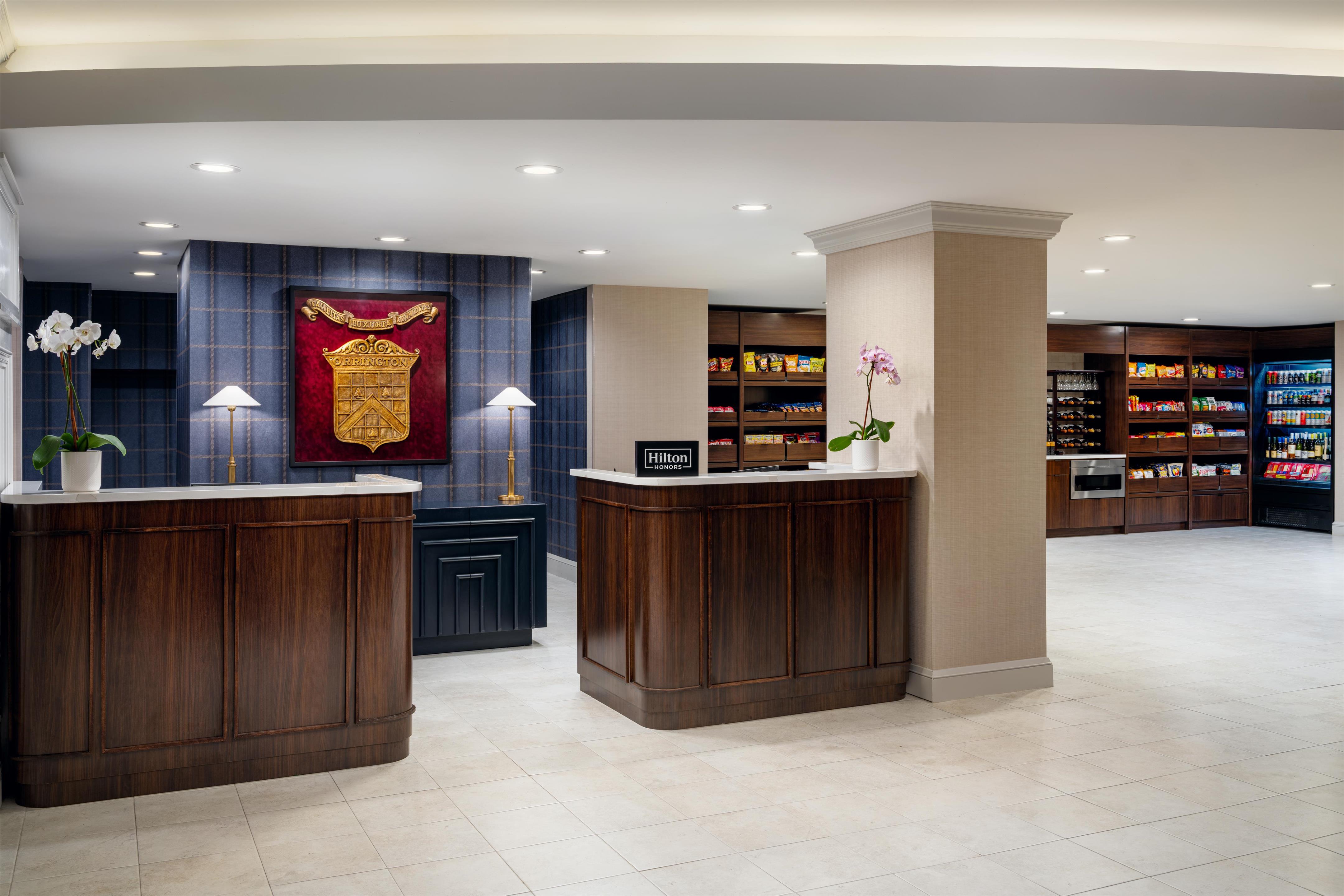 Reception | Hilton Orrington / Evanston