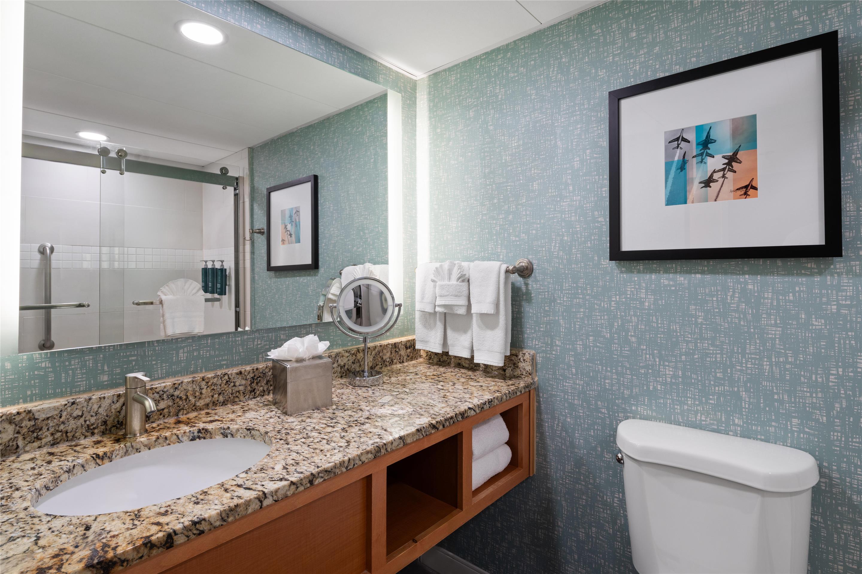 Guest room bath