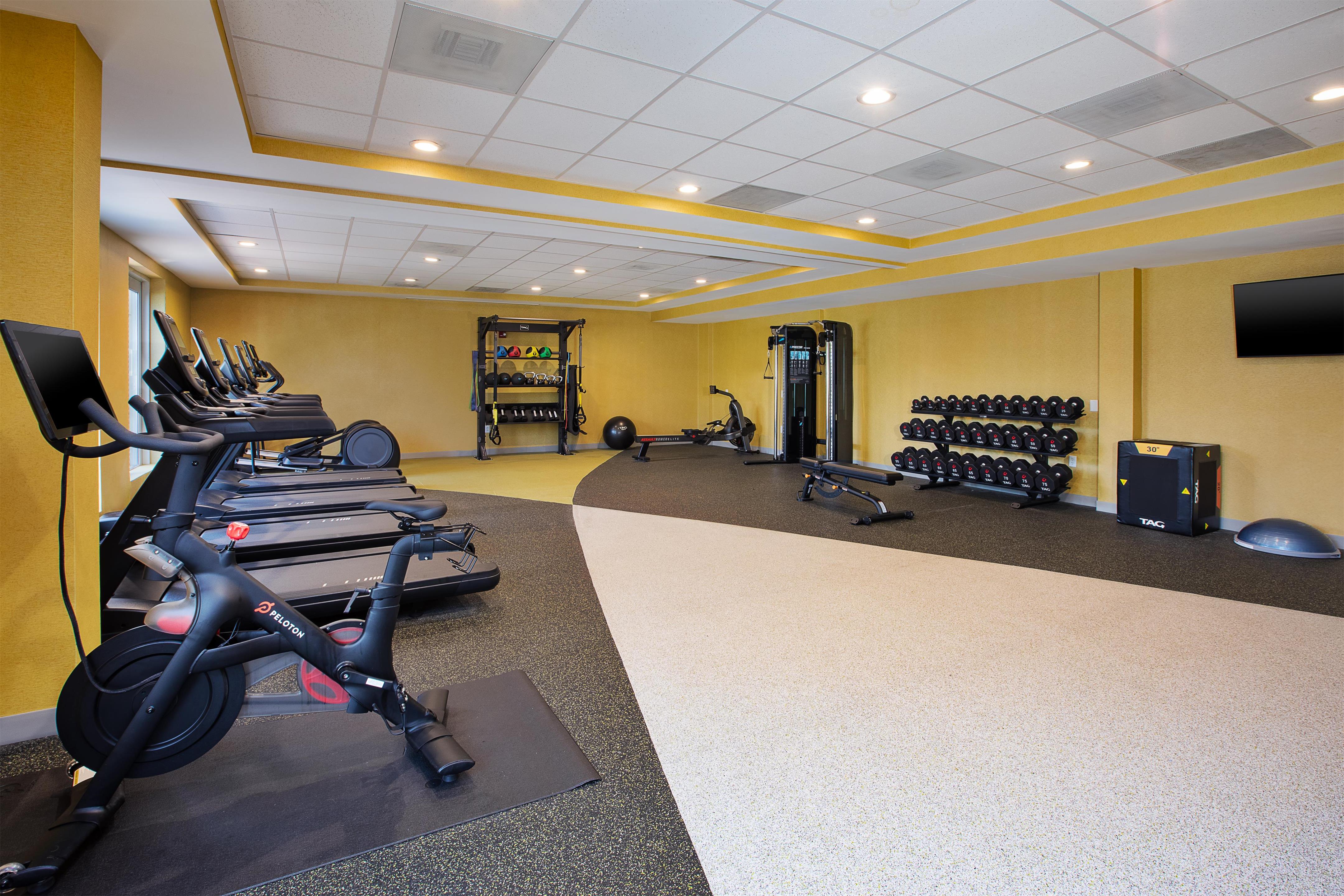 Health club fitness center gym | Hilton Garden Inn Chesapeake/Greenbrier