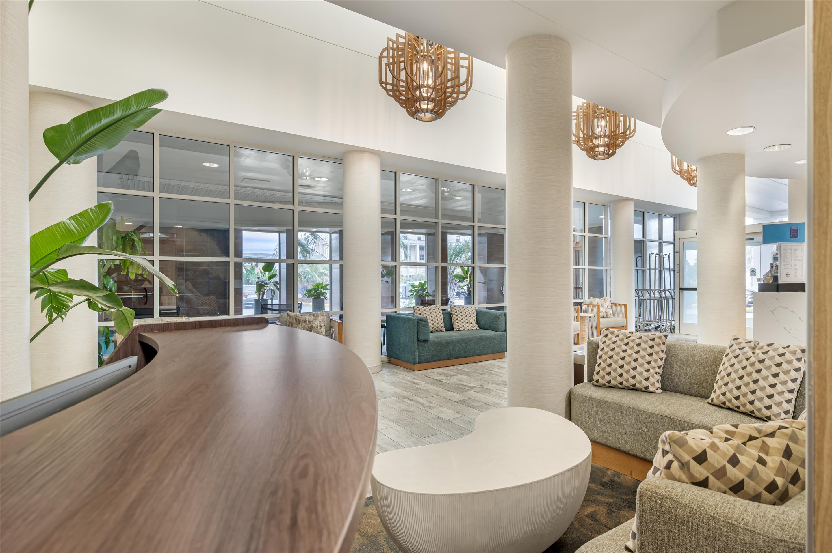 Lobby | Hampton Inn Virginia Beach-Oceanfront North