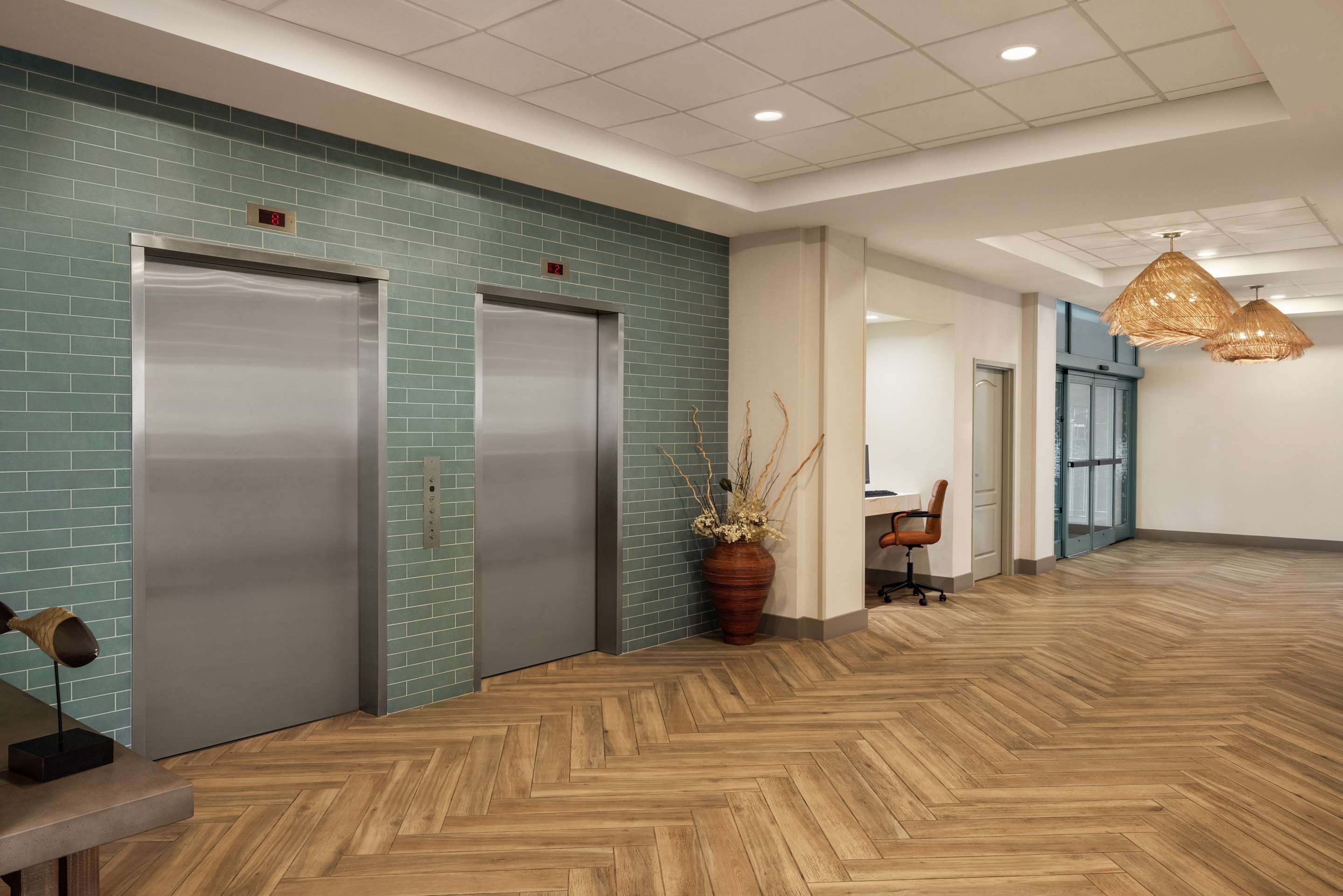 Lobby | Hampton Inn Virginia Beach-Oceanfront South