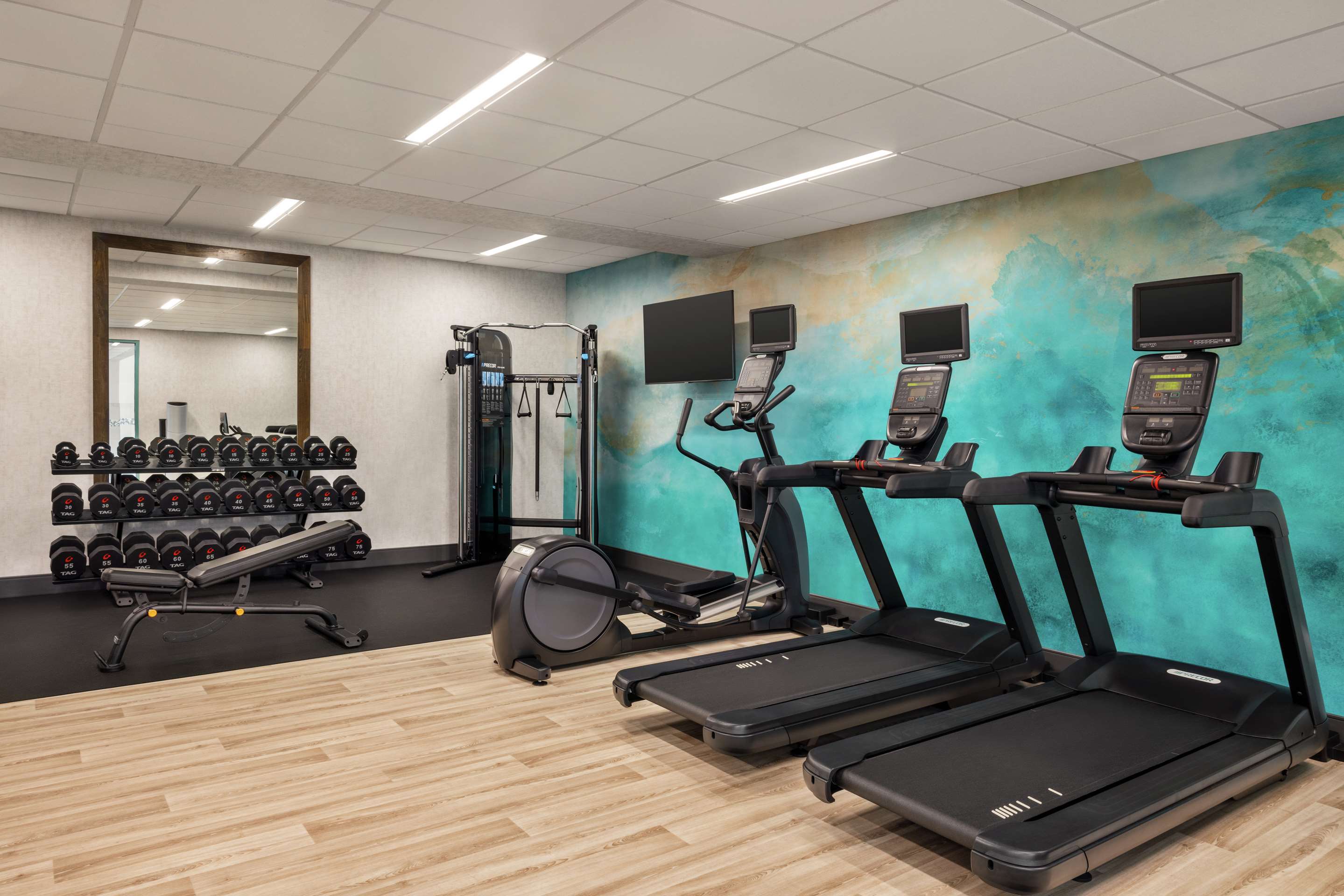 Health club fitness center gym | Hampton Inn Virginia Beach-Oceanfront South