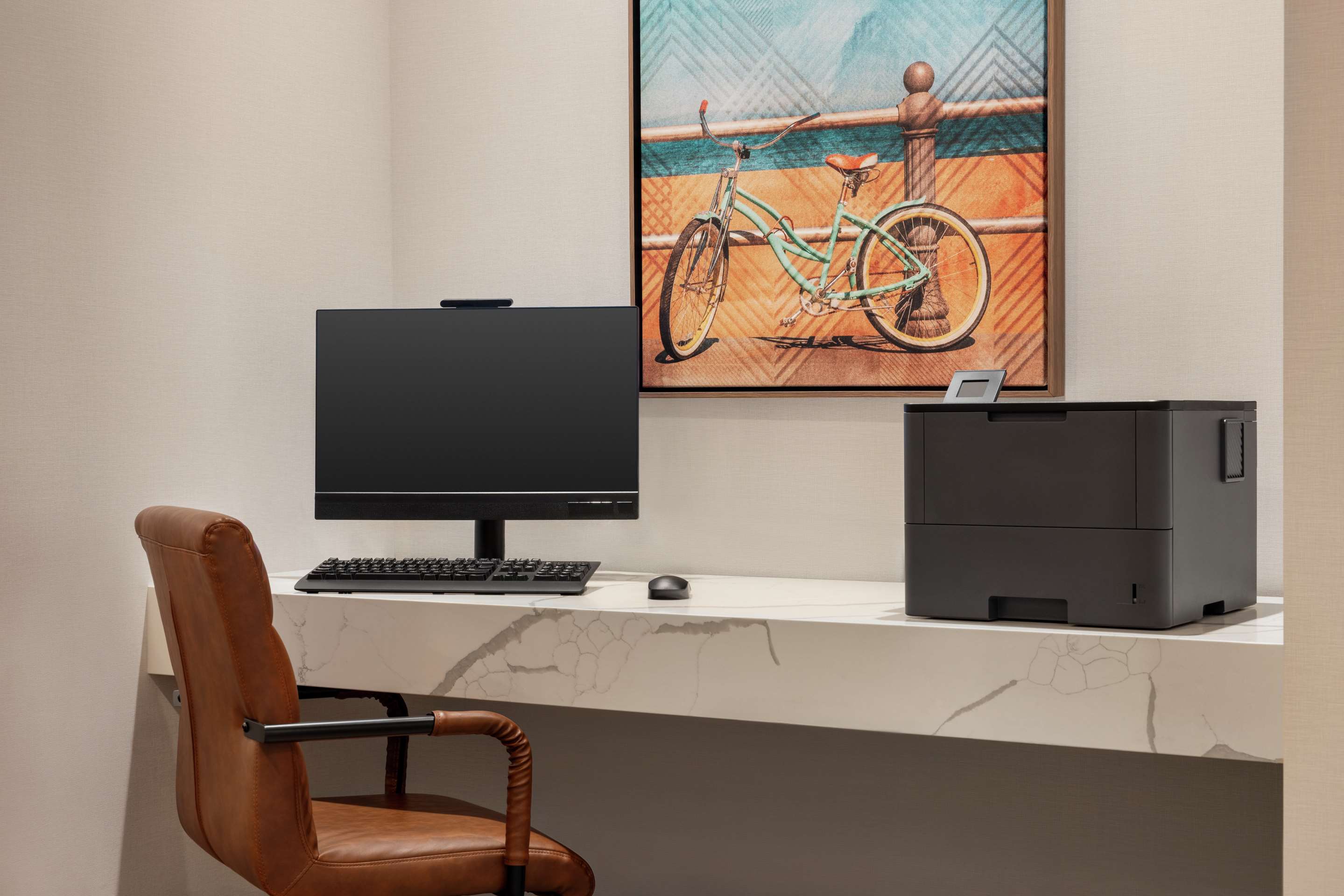 Business Center | Hampton Inn Virginia Beach-Oceanfront South