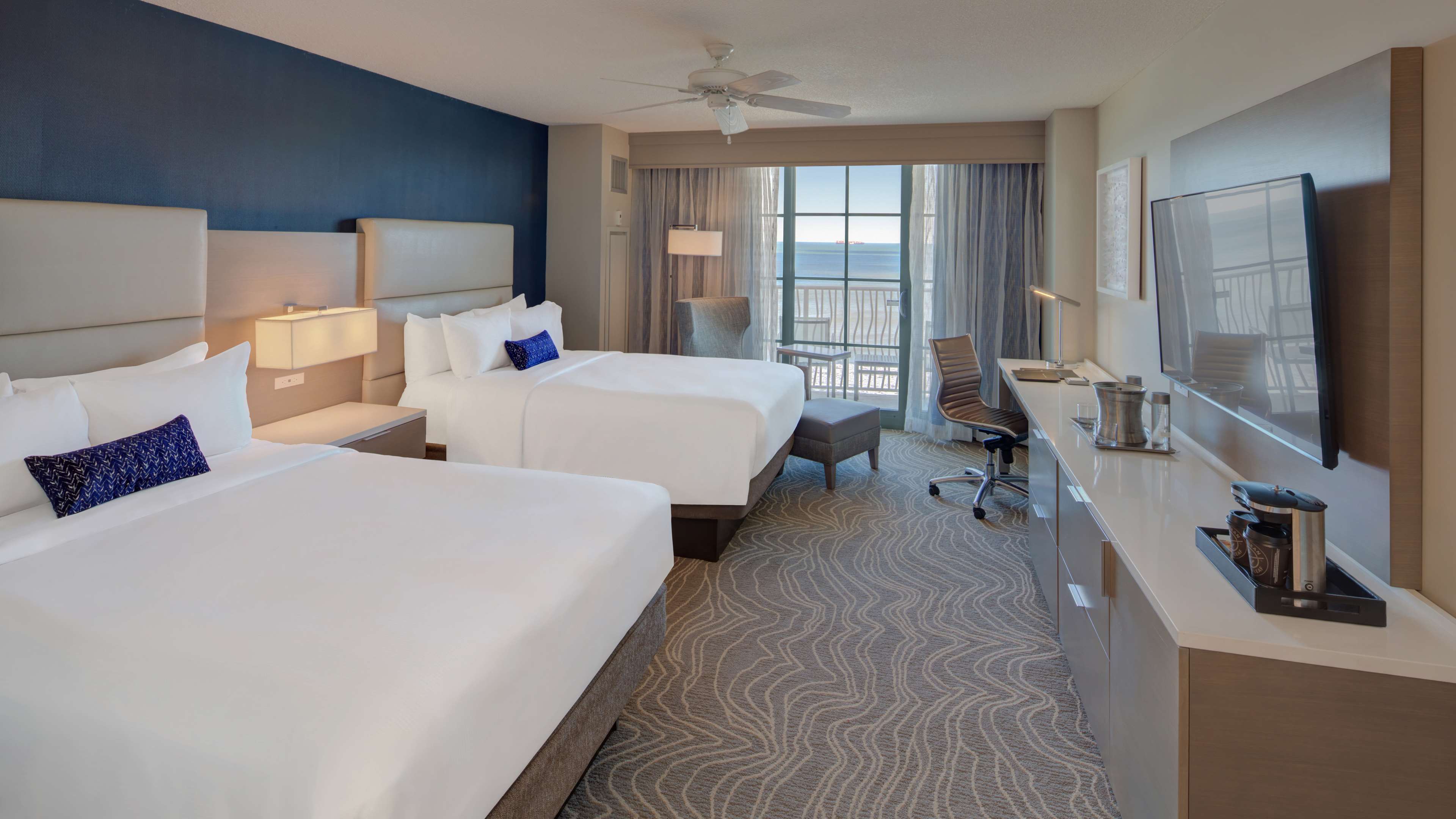 Hilton Virginia Beach Oceanfront Room Type - 2 DBL BEDS BEACHFRONT BAL
