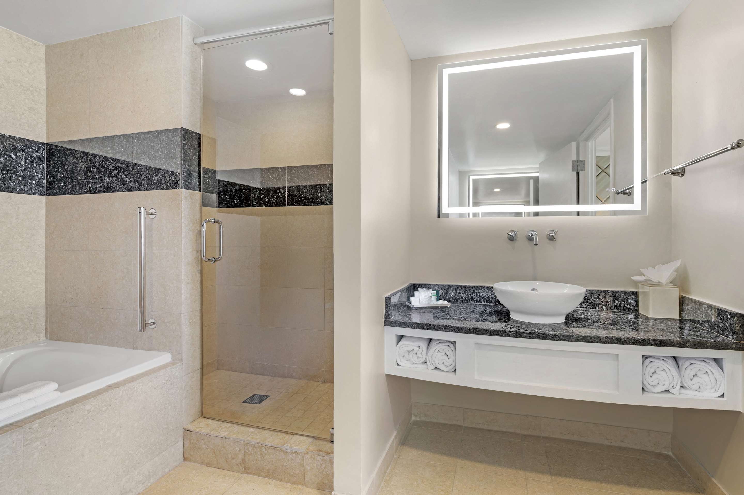 Guest room bath