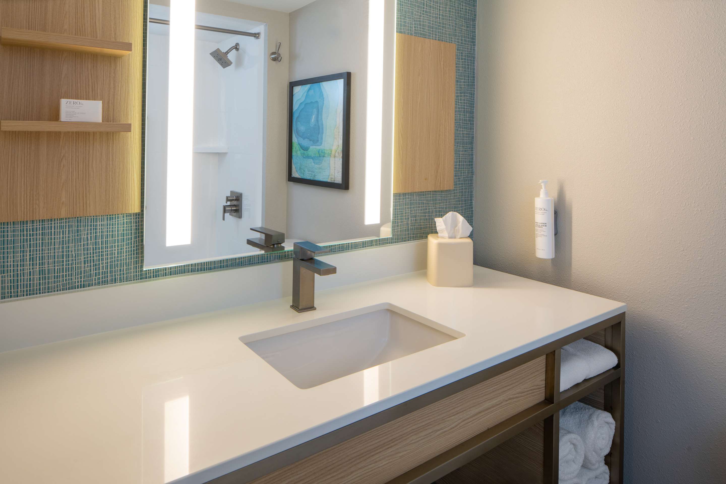 Guest room bath