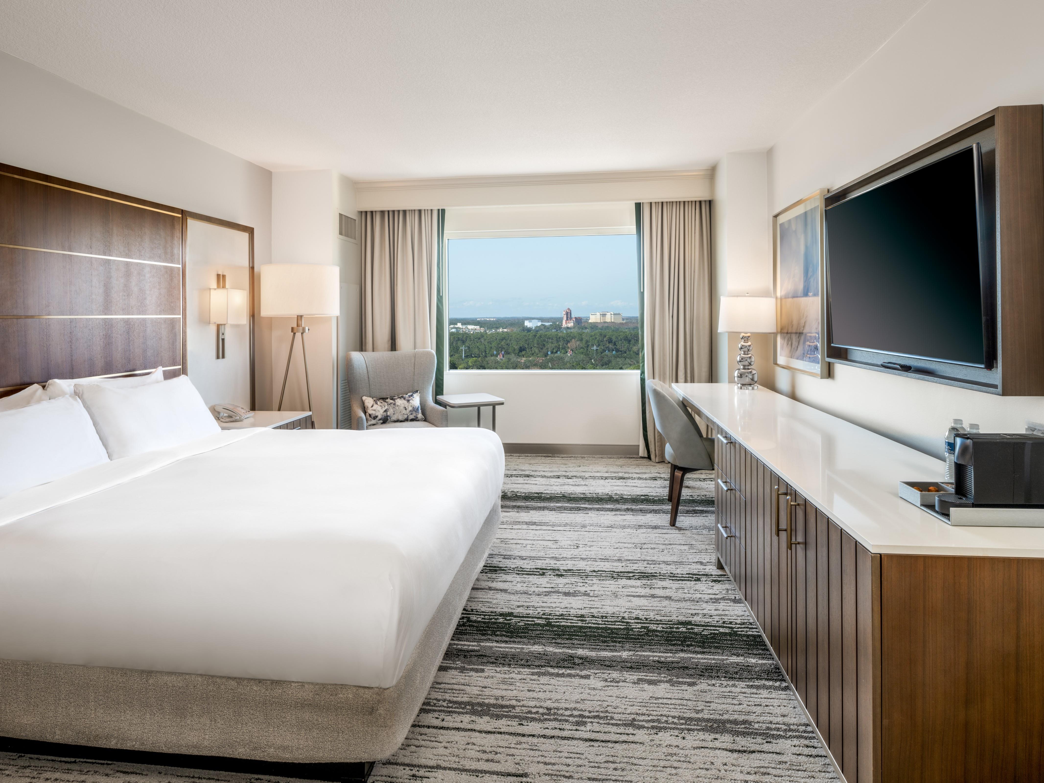 Hilton Orlando Bonnet Creek Resort Room Type - 1 KING DISNEY SPRINGS VW