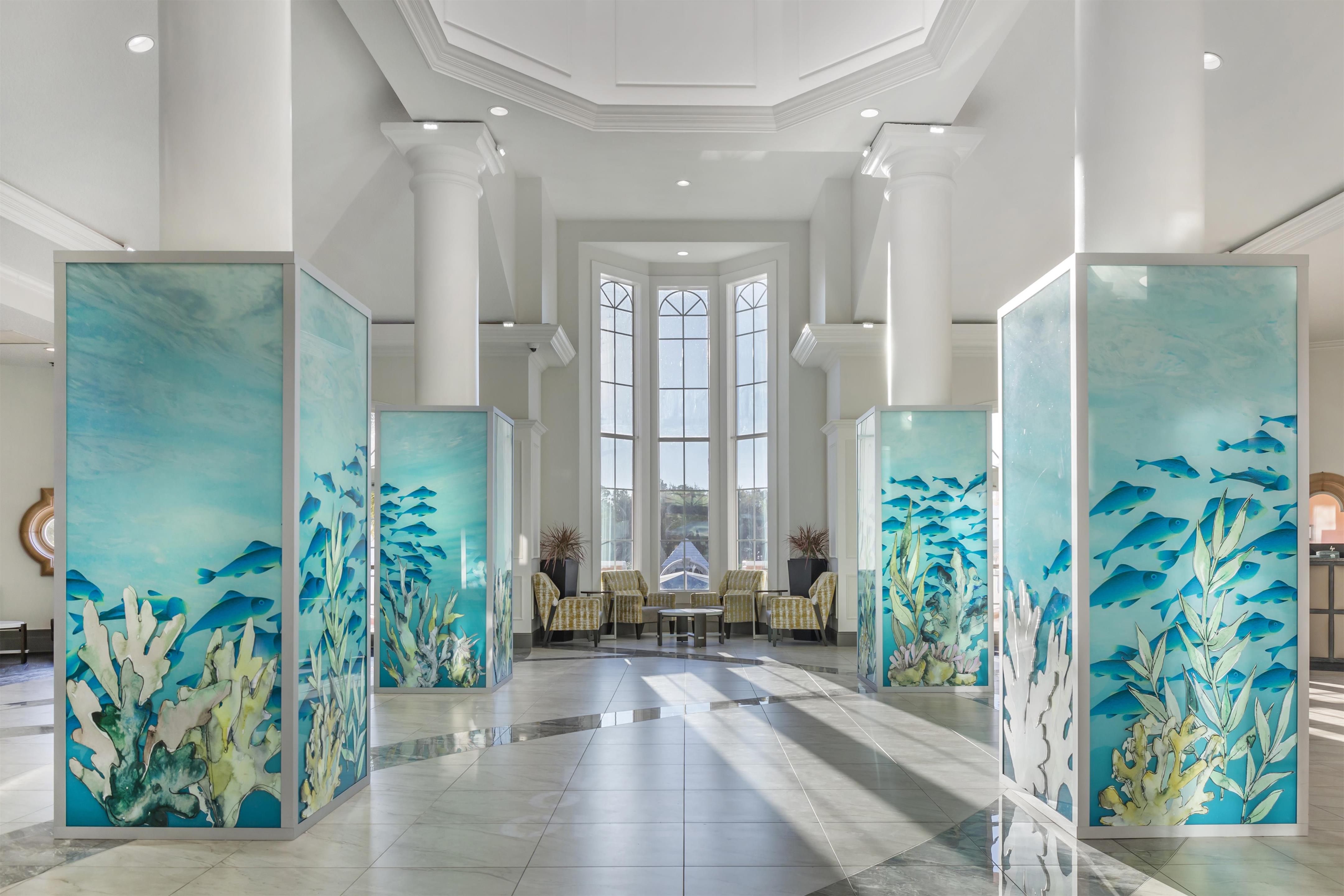 Lobby | Hilton Grand Vacations Club SeaWorld® Orlando