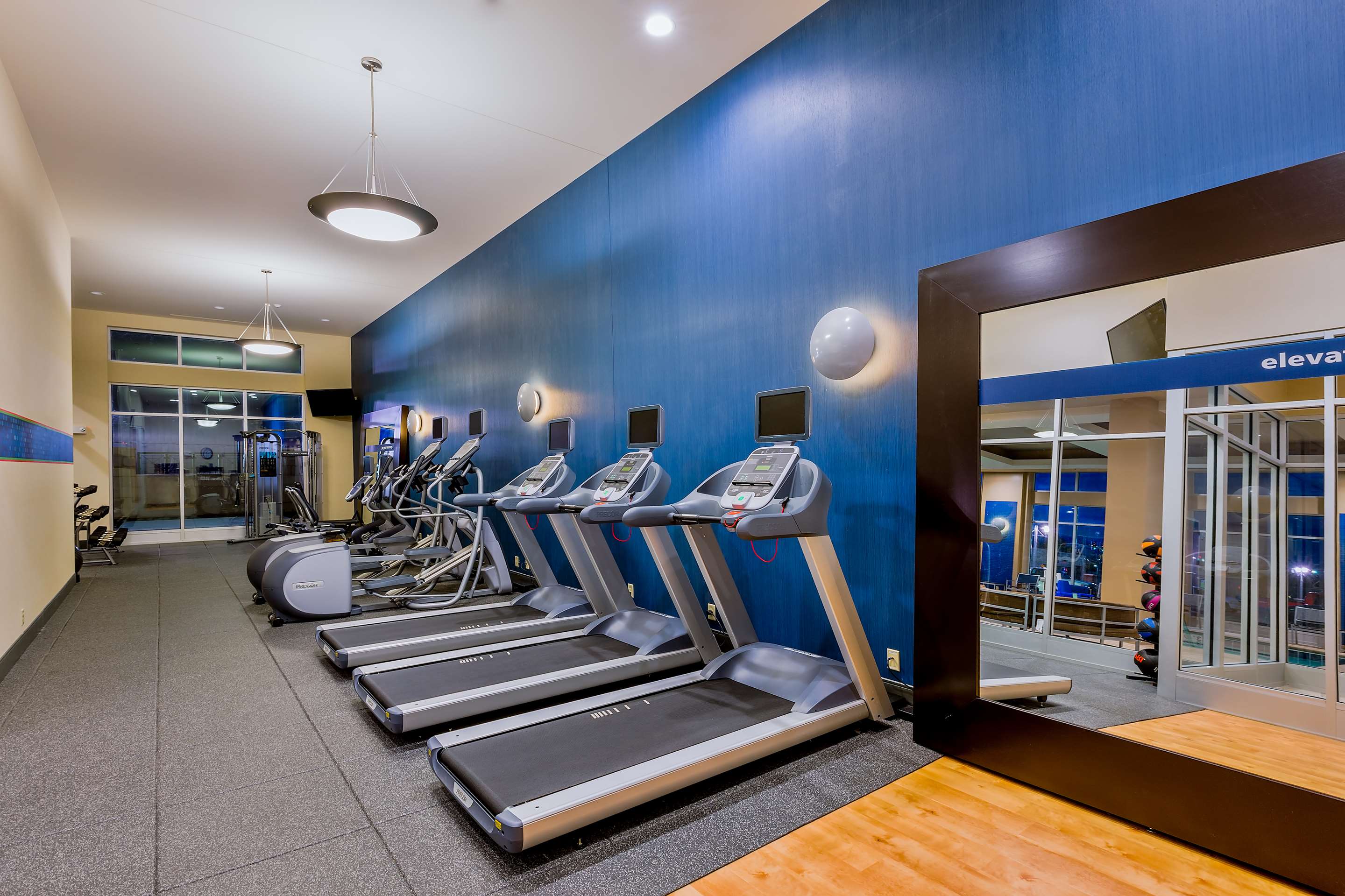 Health club fitness center gym