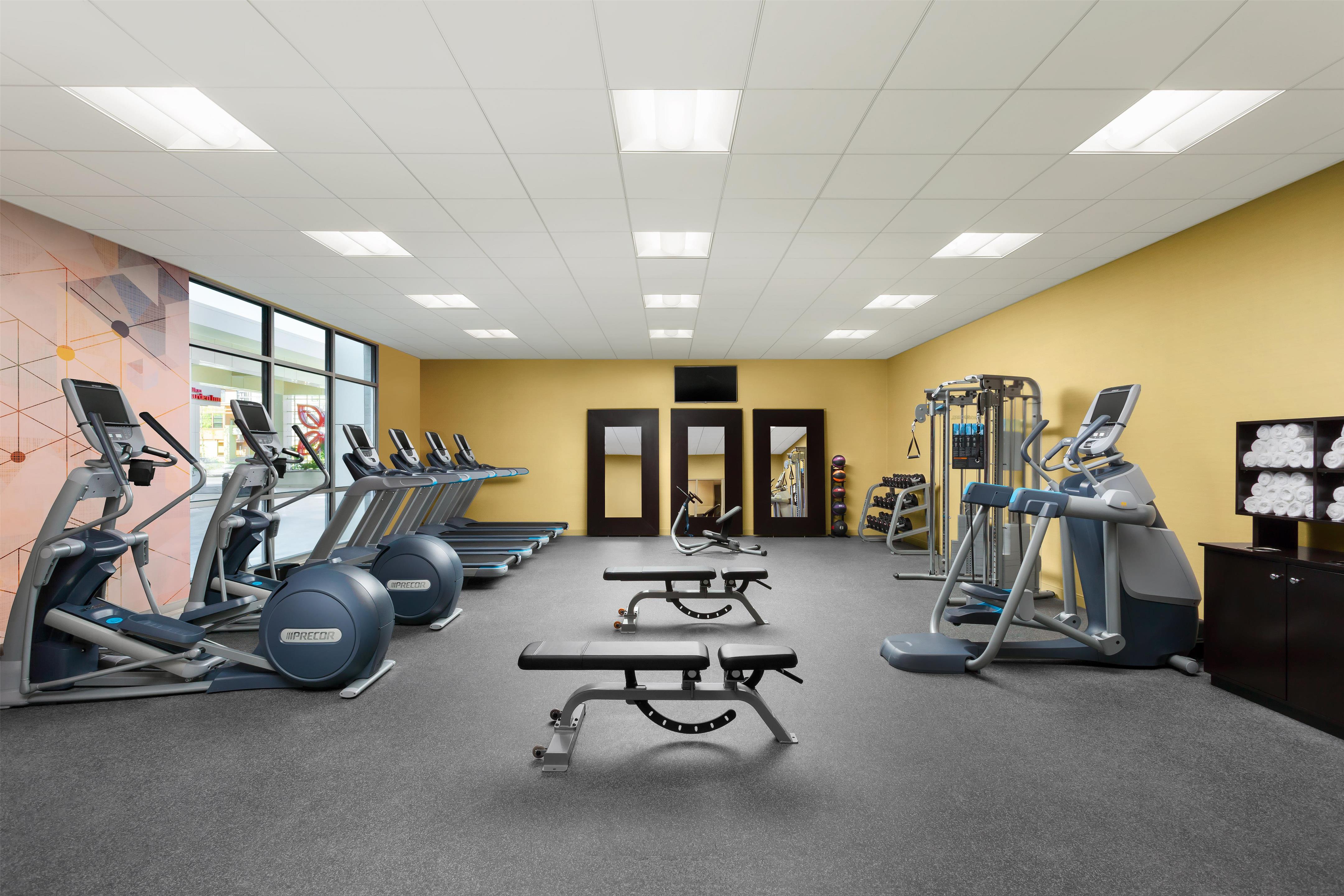 Health club fitness center gym | Hilton Garden Inn Palo Alto