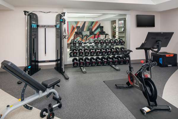Fitness/ Exercise Room - Hilton Garden Inn Arcadia
