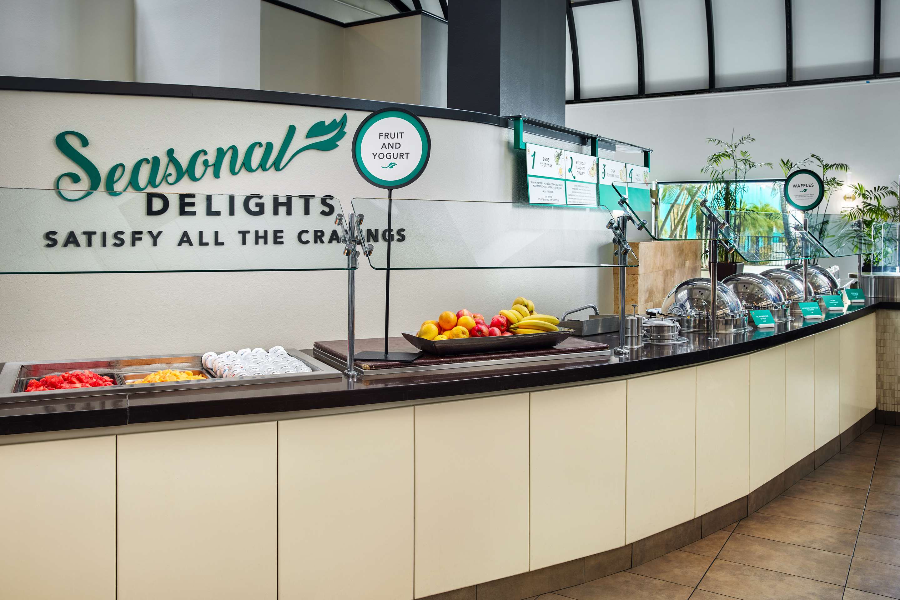 Breakfast Area | Embassy Suites by Hilton West Palm Beach Central