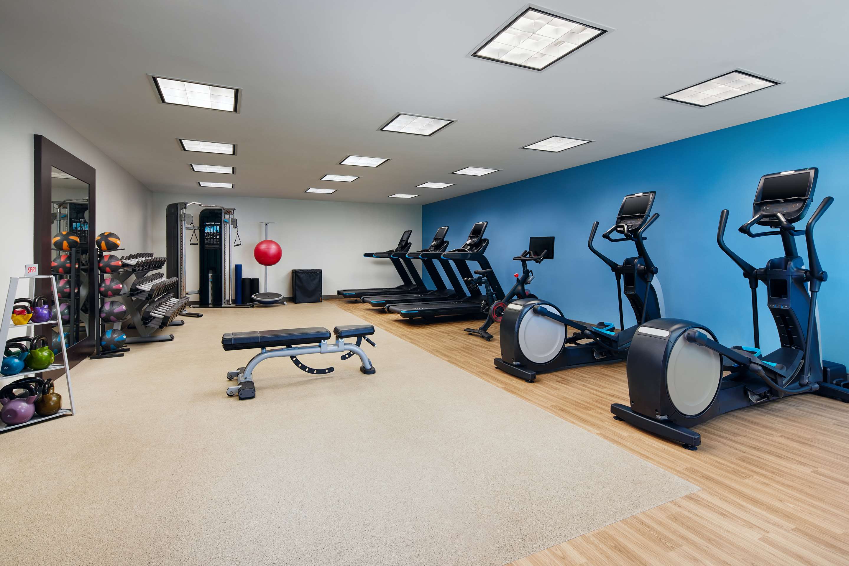 Health club fitness center gym | Embassy Suites by Hilton West Palm Beach Central