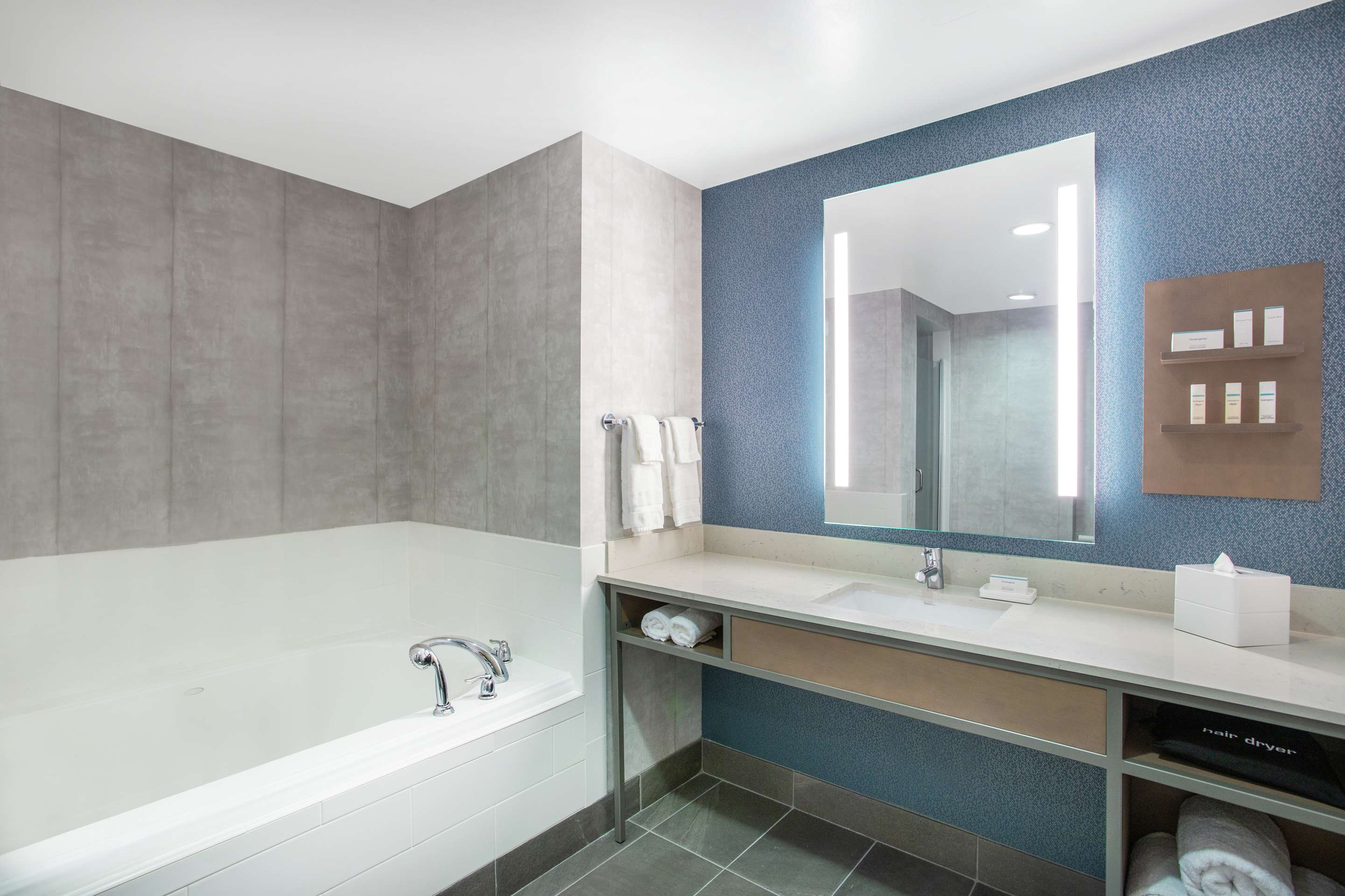 Guest room bath