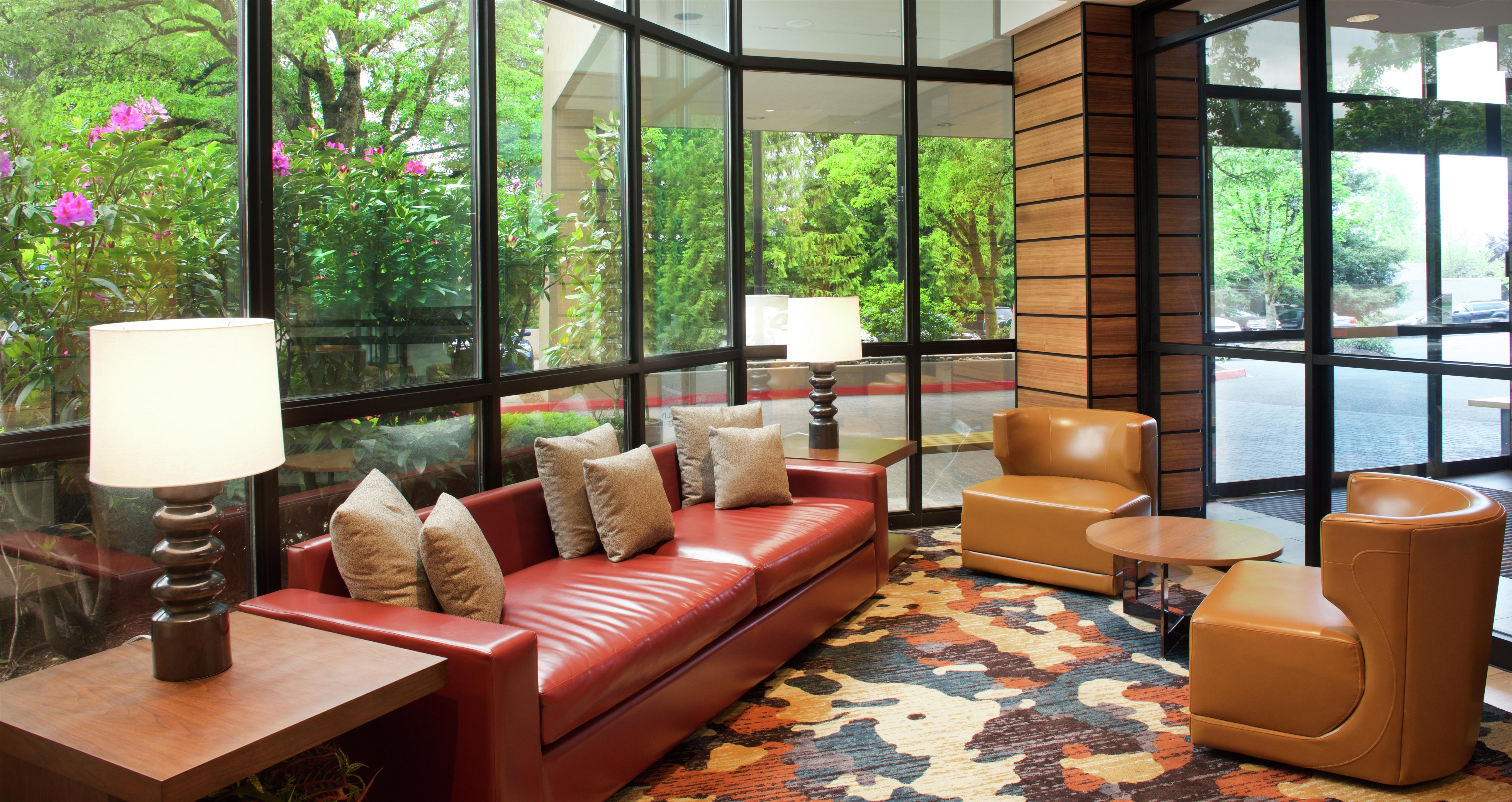 Lobby | Embassy Suites by Hilton Portland Washington Square