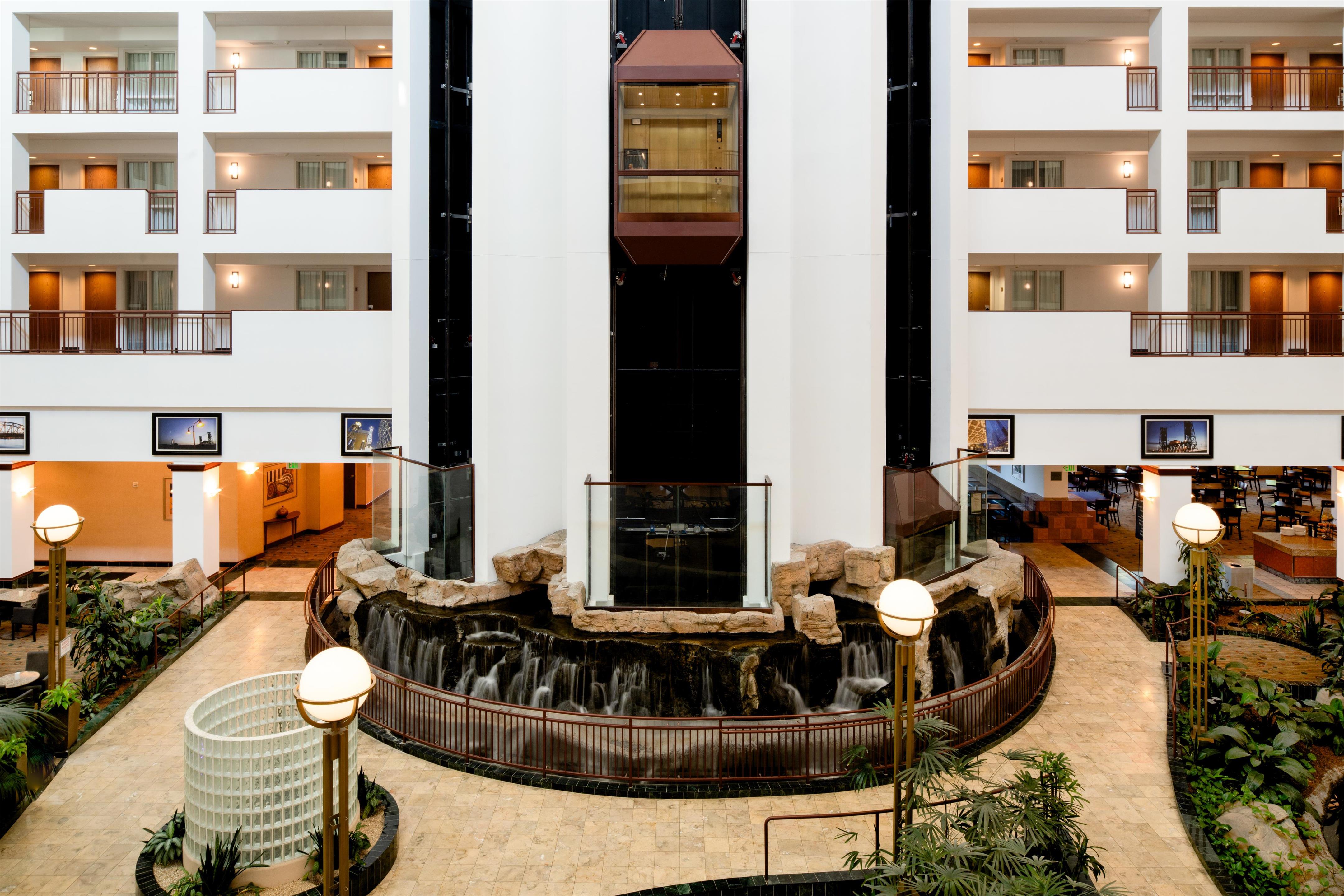 Lobby | Embassy Suites by Hilton Portland Airport
