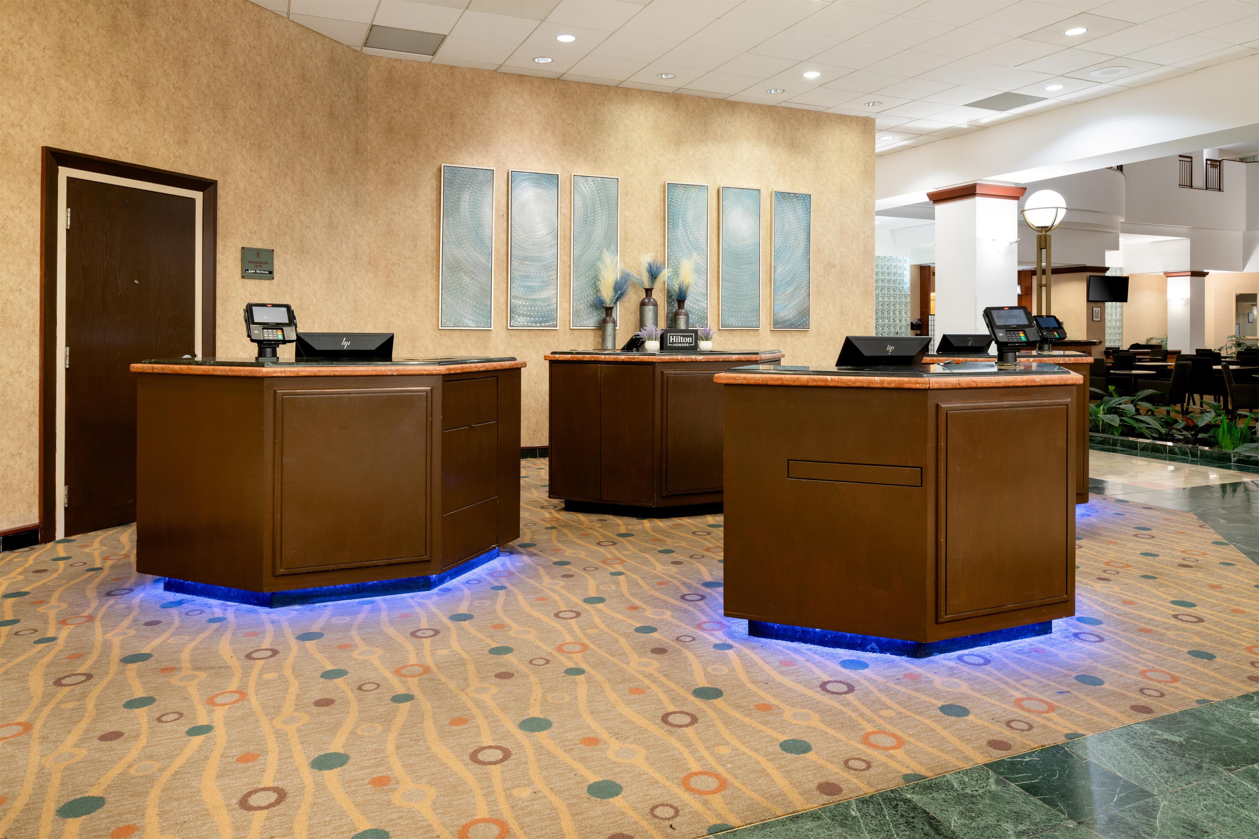 Reception | Embassy Suites by Hilton Portland Airport