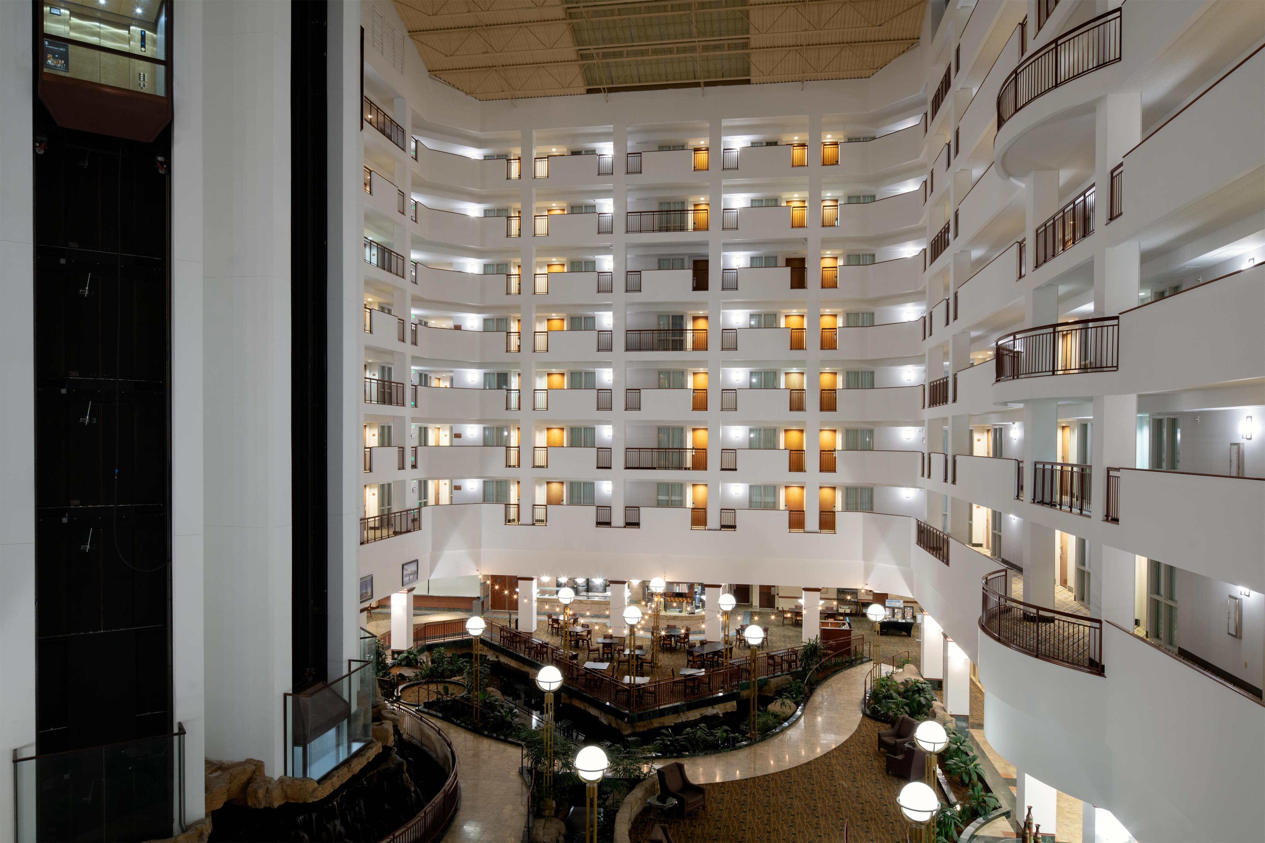 Lobby | Embassy Suites by Hilton Portland Airport