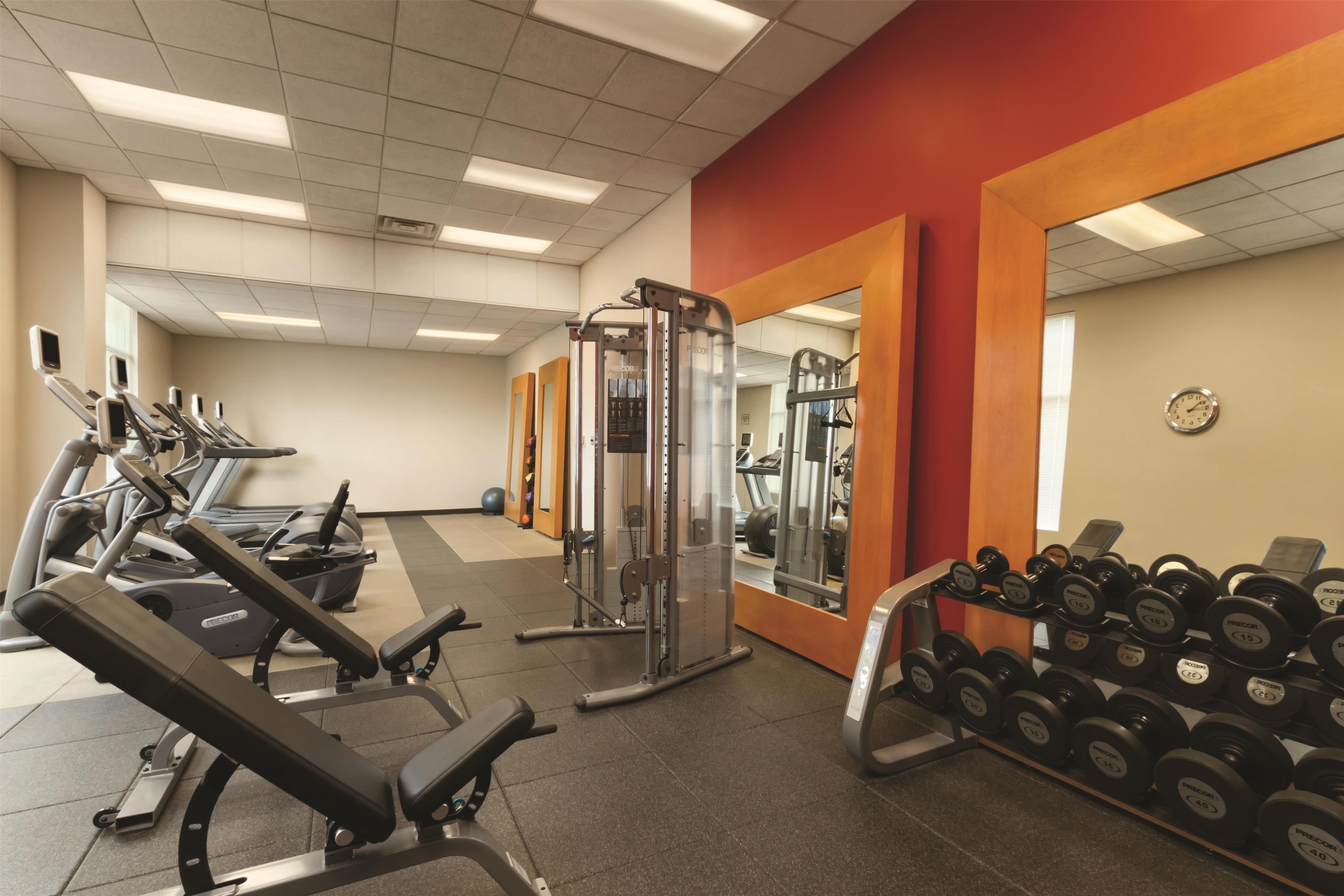 Health club fitness center gym | Embassy Suites by Hilton Portland Airport