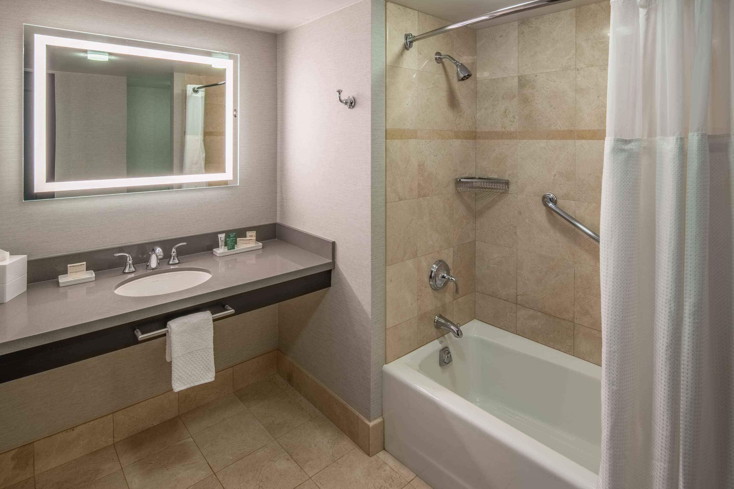 Guest room bath