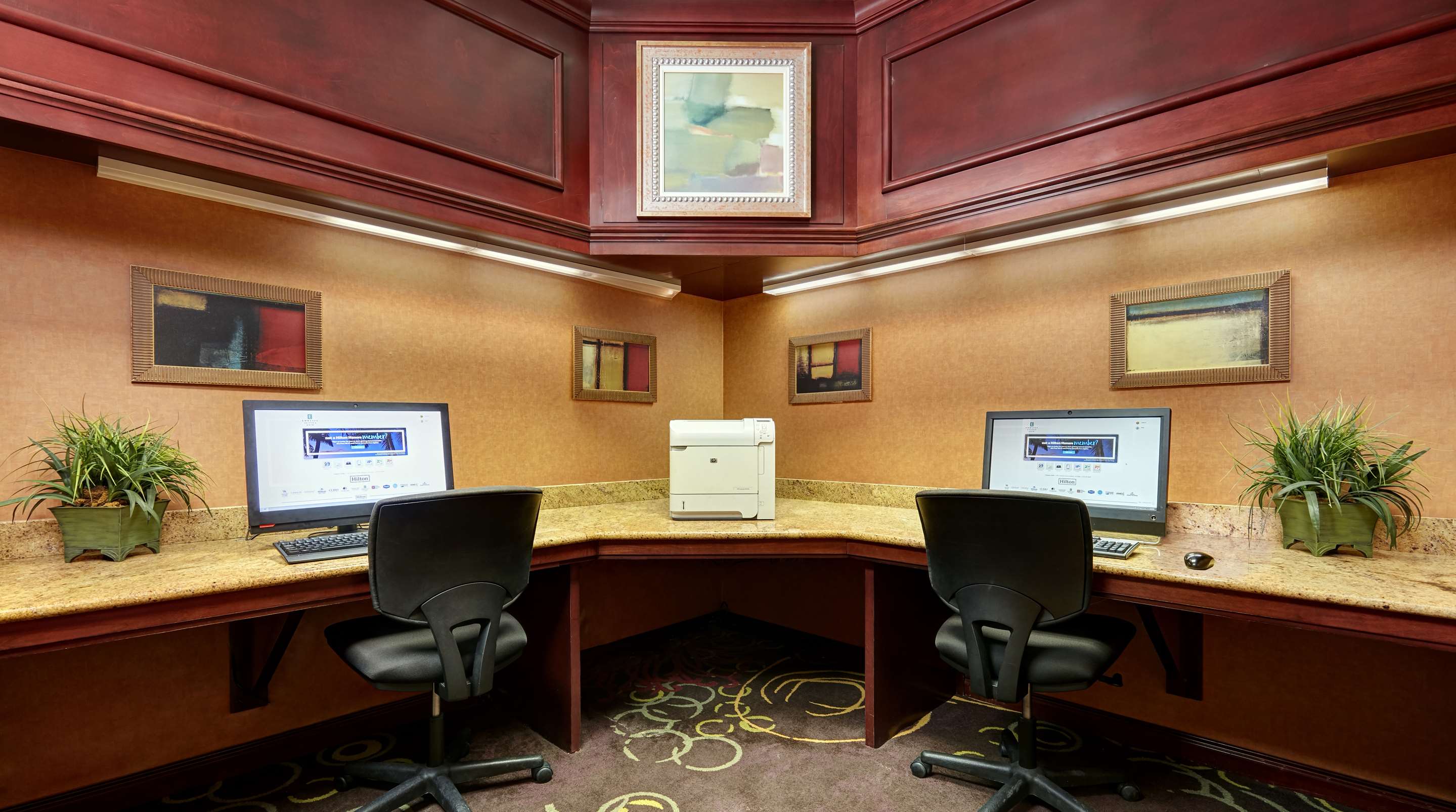 Business Center | Embassy Suites by Hilton Hampton Convention Center