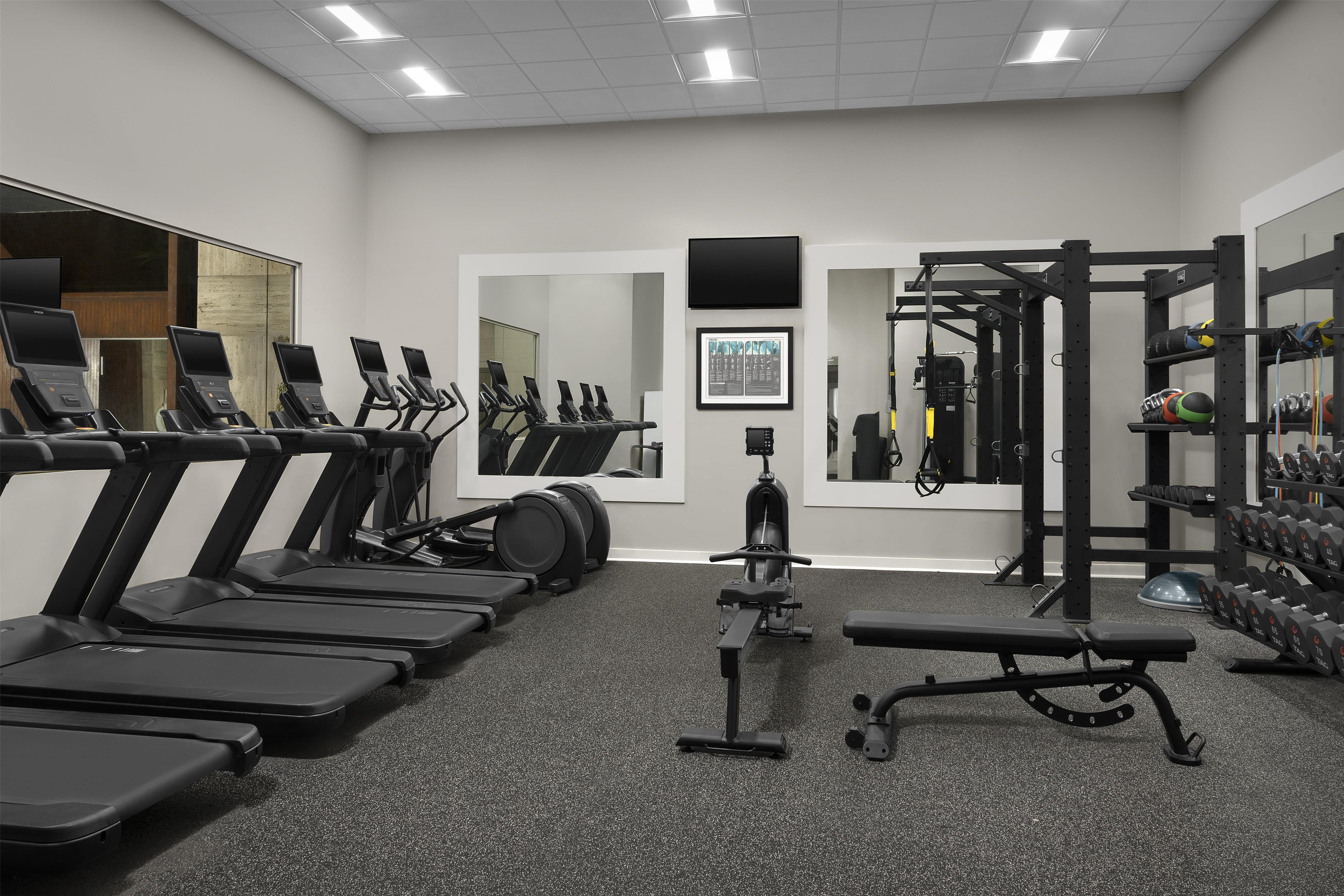 Health club fitness center gym