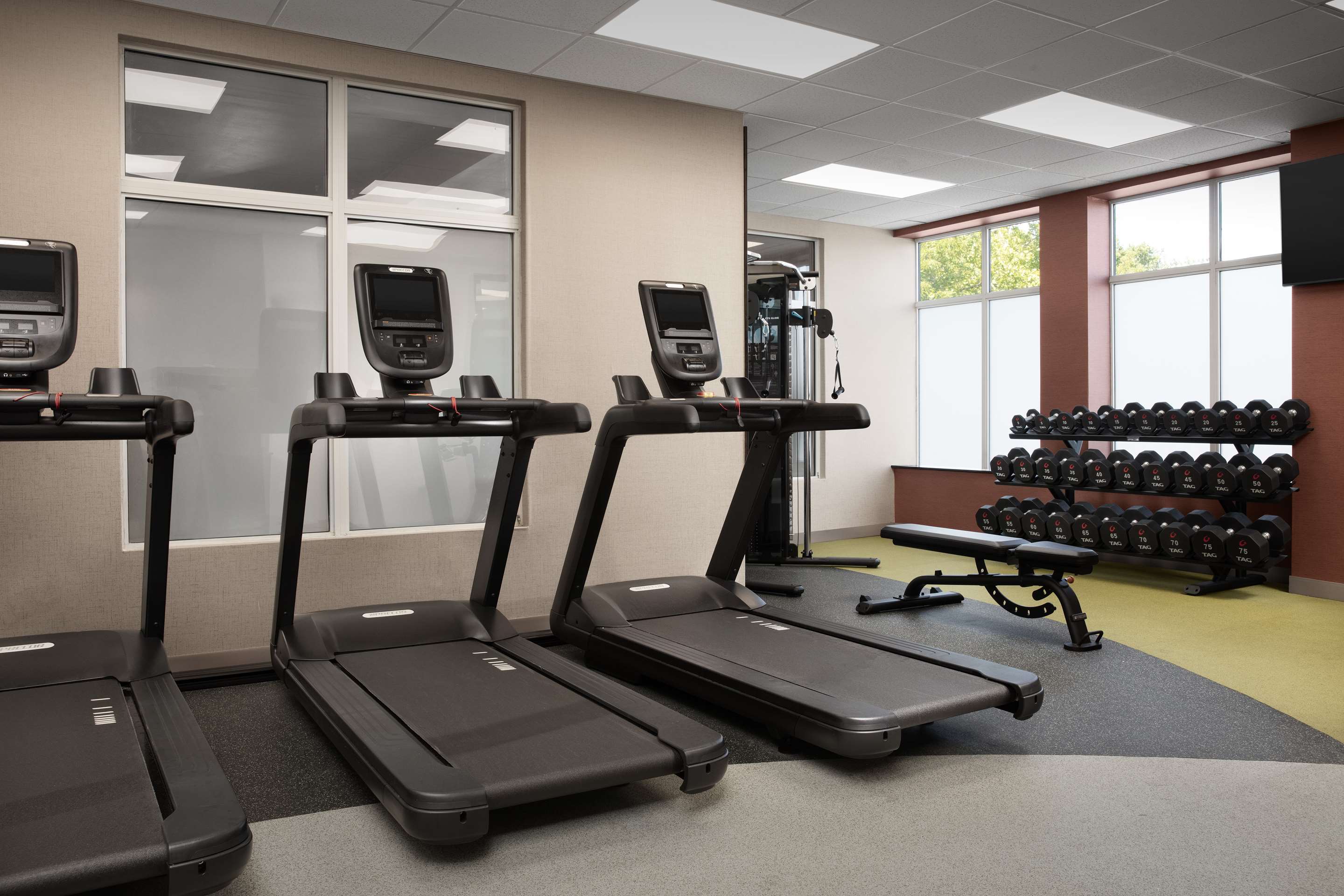 Health club fitness center gym | Hilton Garden Inn Philadelphia Ft. Washington