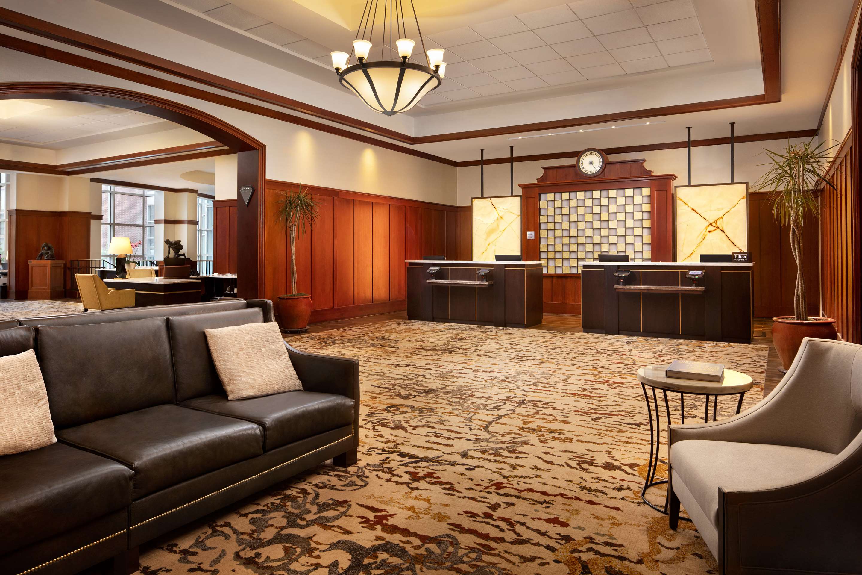 Lobby | The Inn at Penn, A Hilton Hotel
