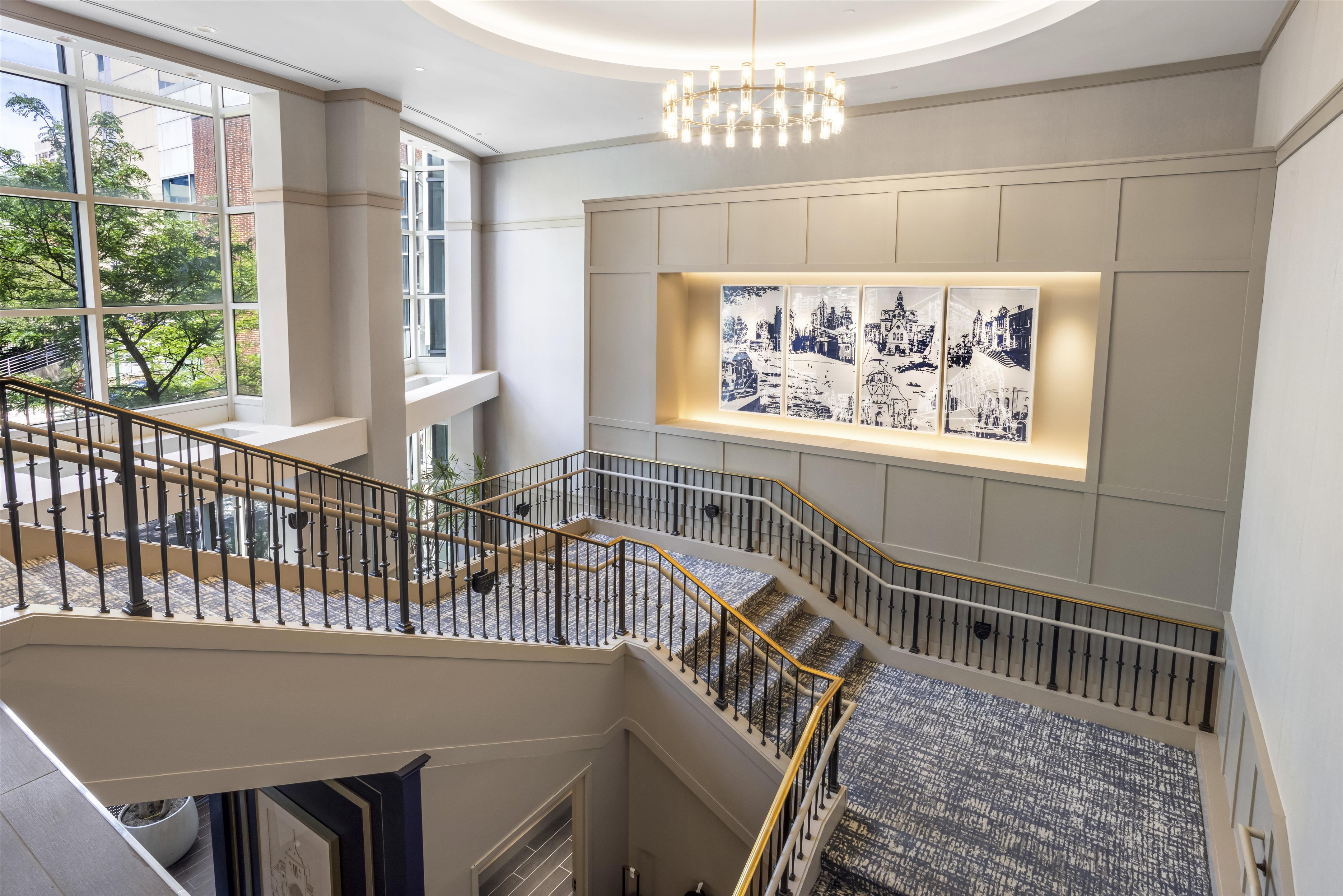 Lobby | The Inn at Penn, A Hilton Hotel