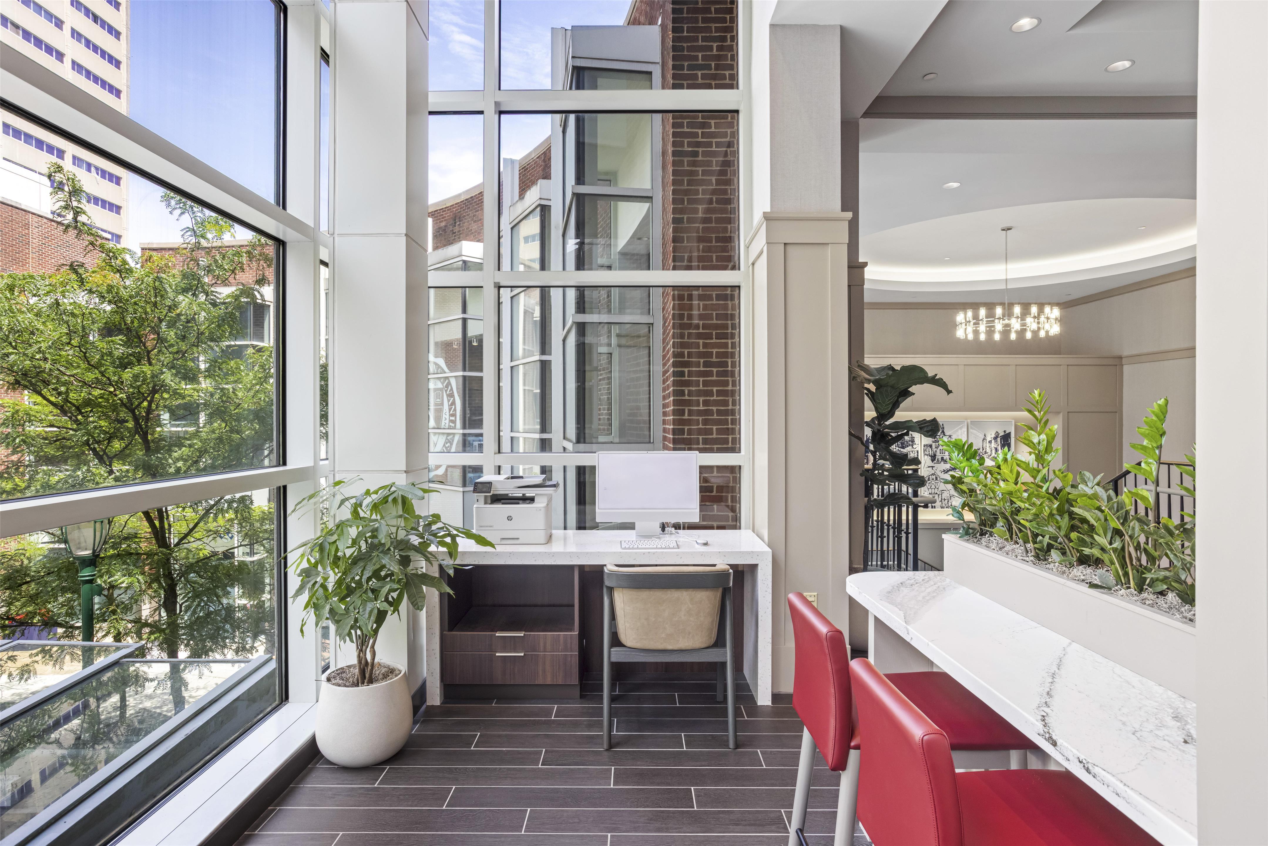 Lobby | The Inn at Penn, A Hilton Hotel