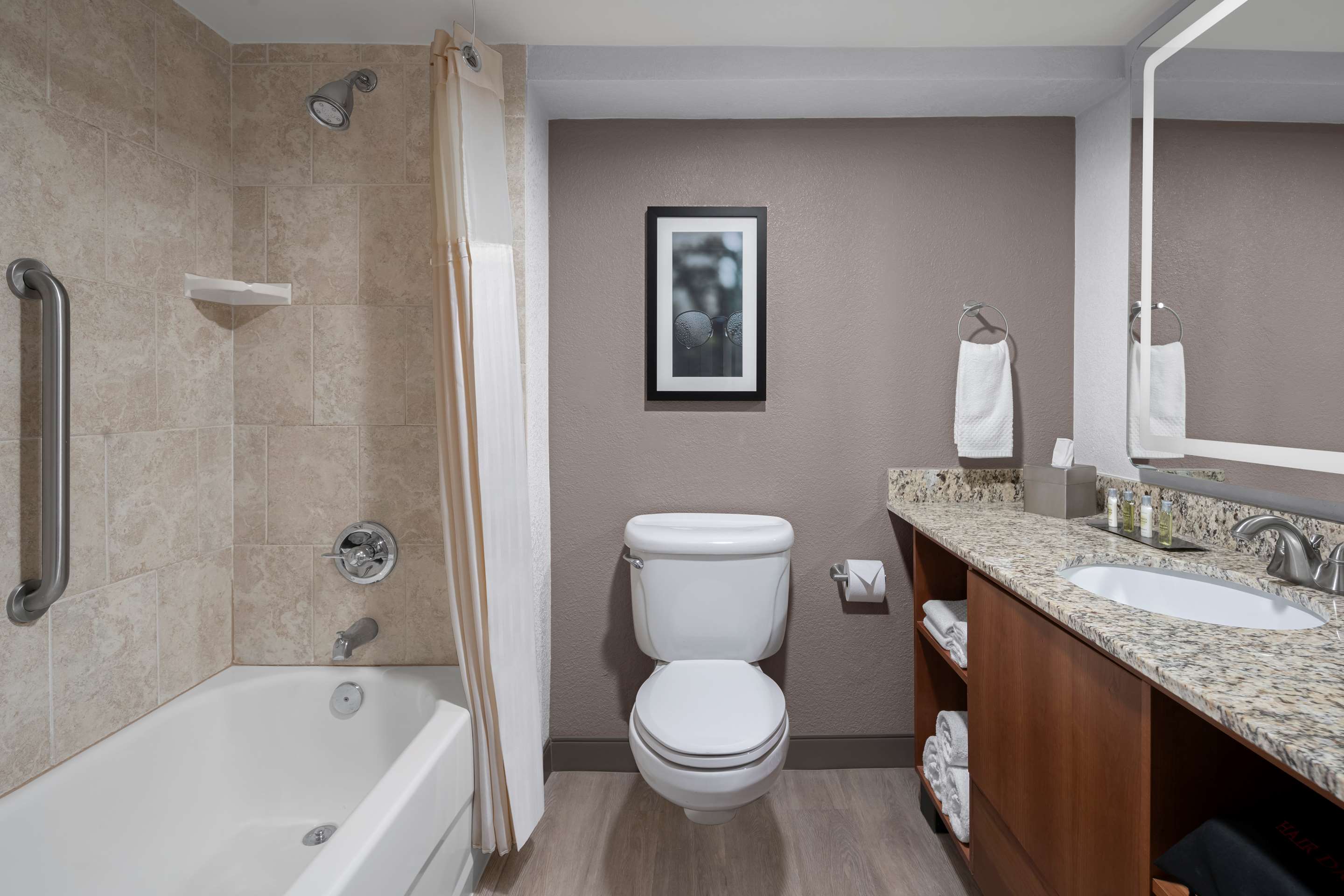 Guest room bath