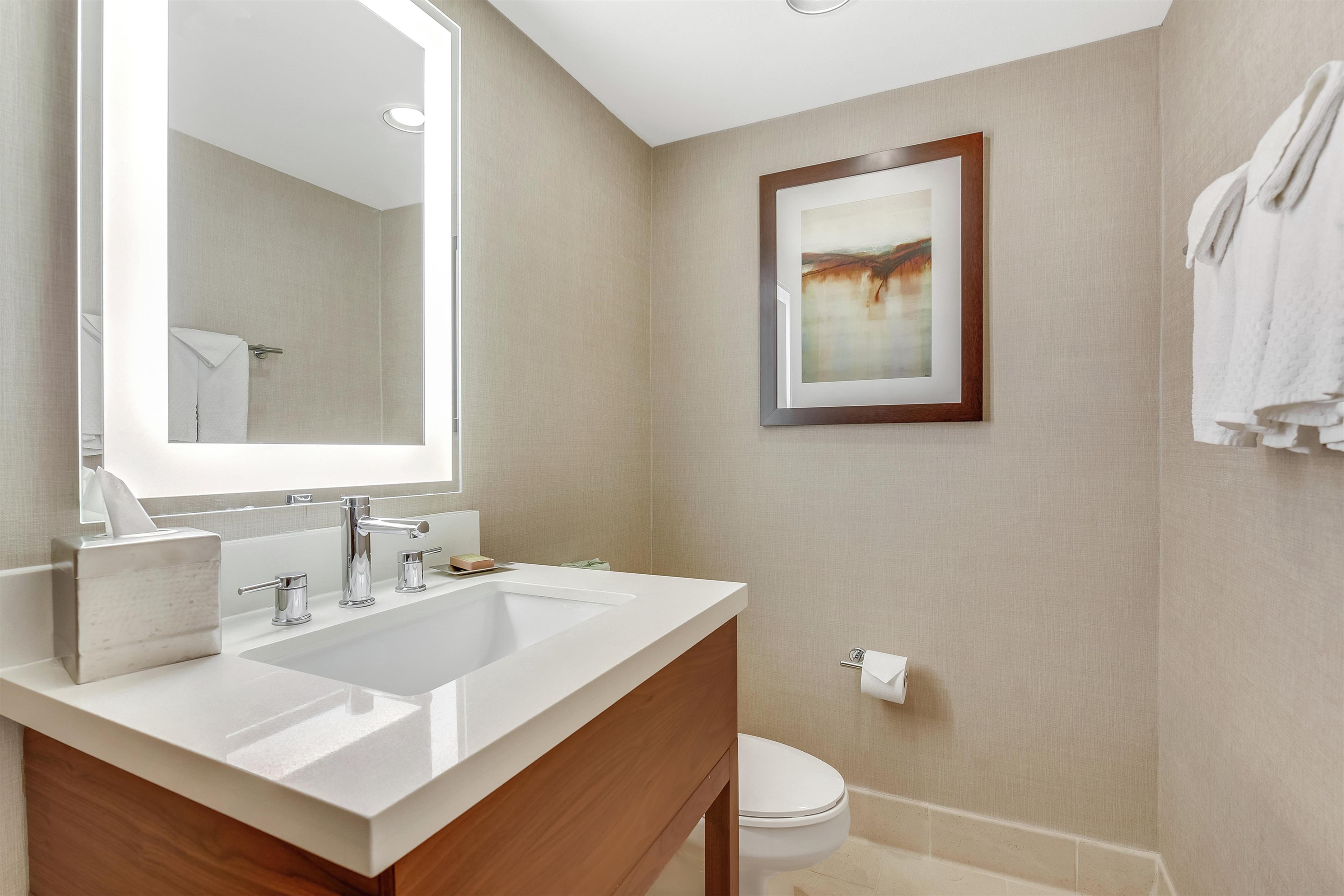 Guest room bath