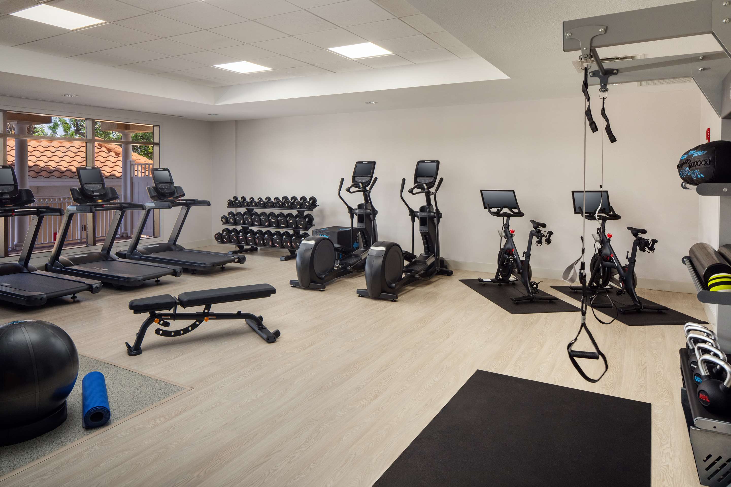 Health club fitness center gym | Hilton St. Petersburg Carillon Park