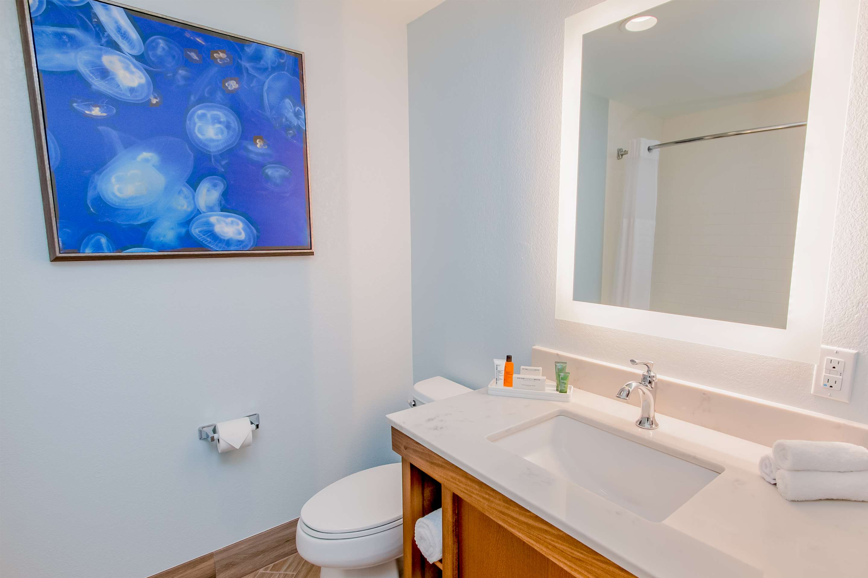 Guest room bath