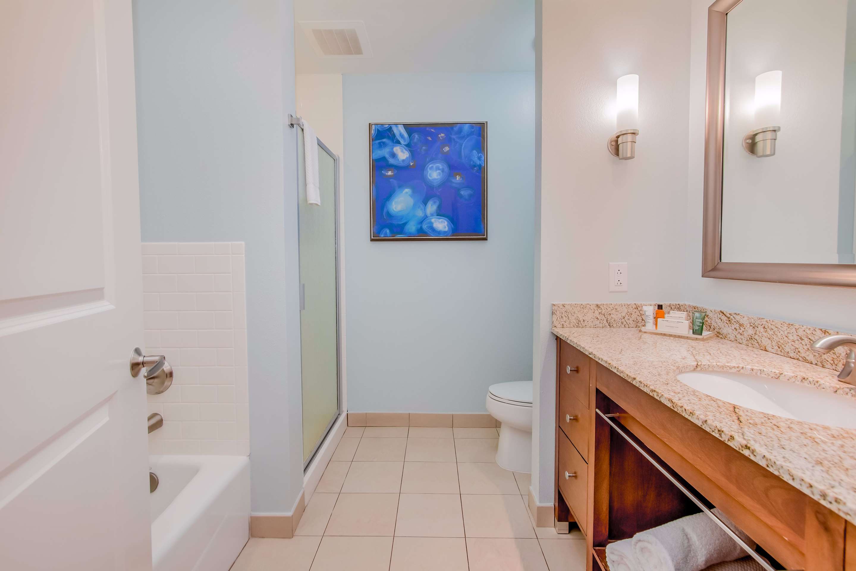 Guest room bath