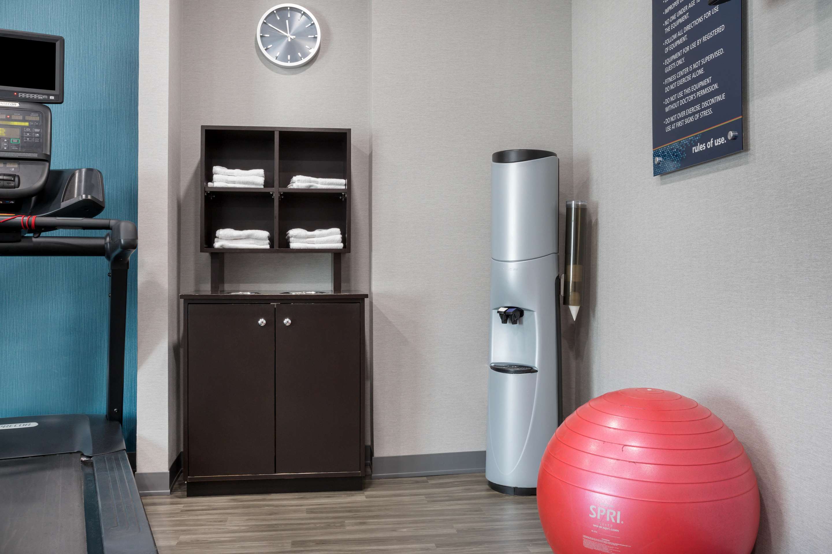 Health club fitness center gym