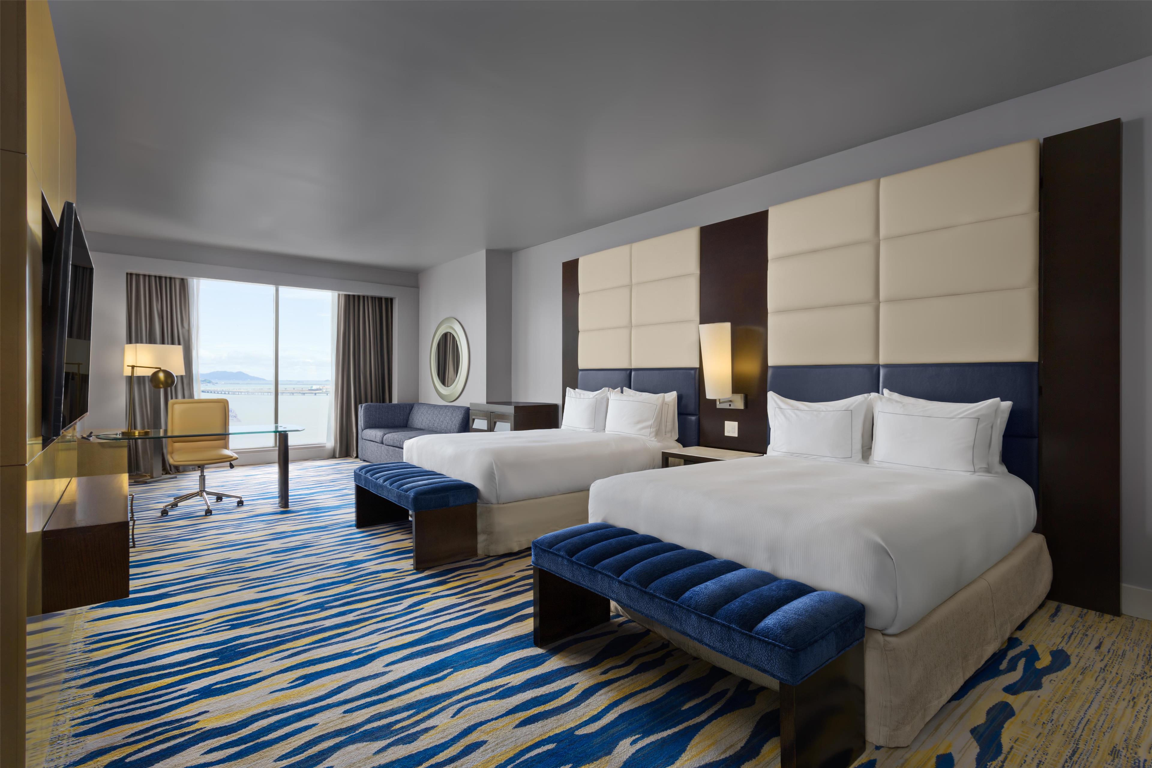 Hilton Panama Room Type - PREMIUM OCEAN VIEW 2 BED