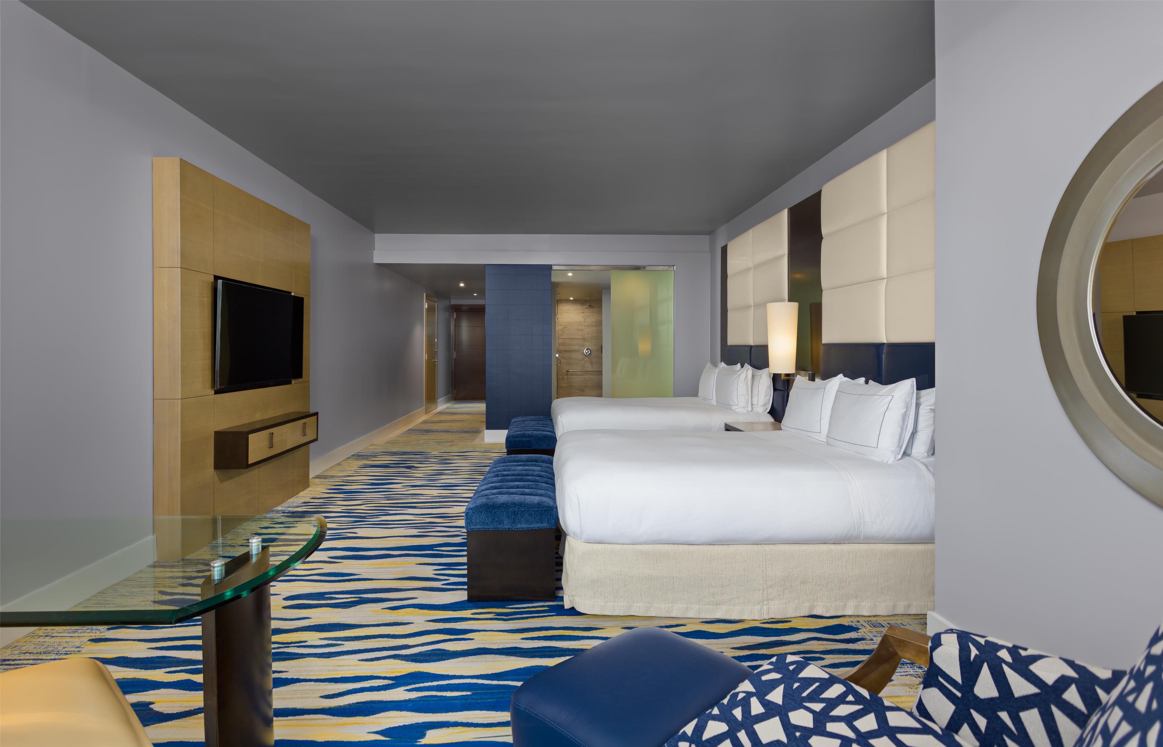 Hilton Panama Room Type - ACC RI SHOWER-2 DOUBLE BED