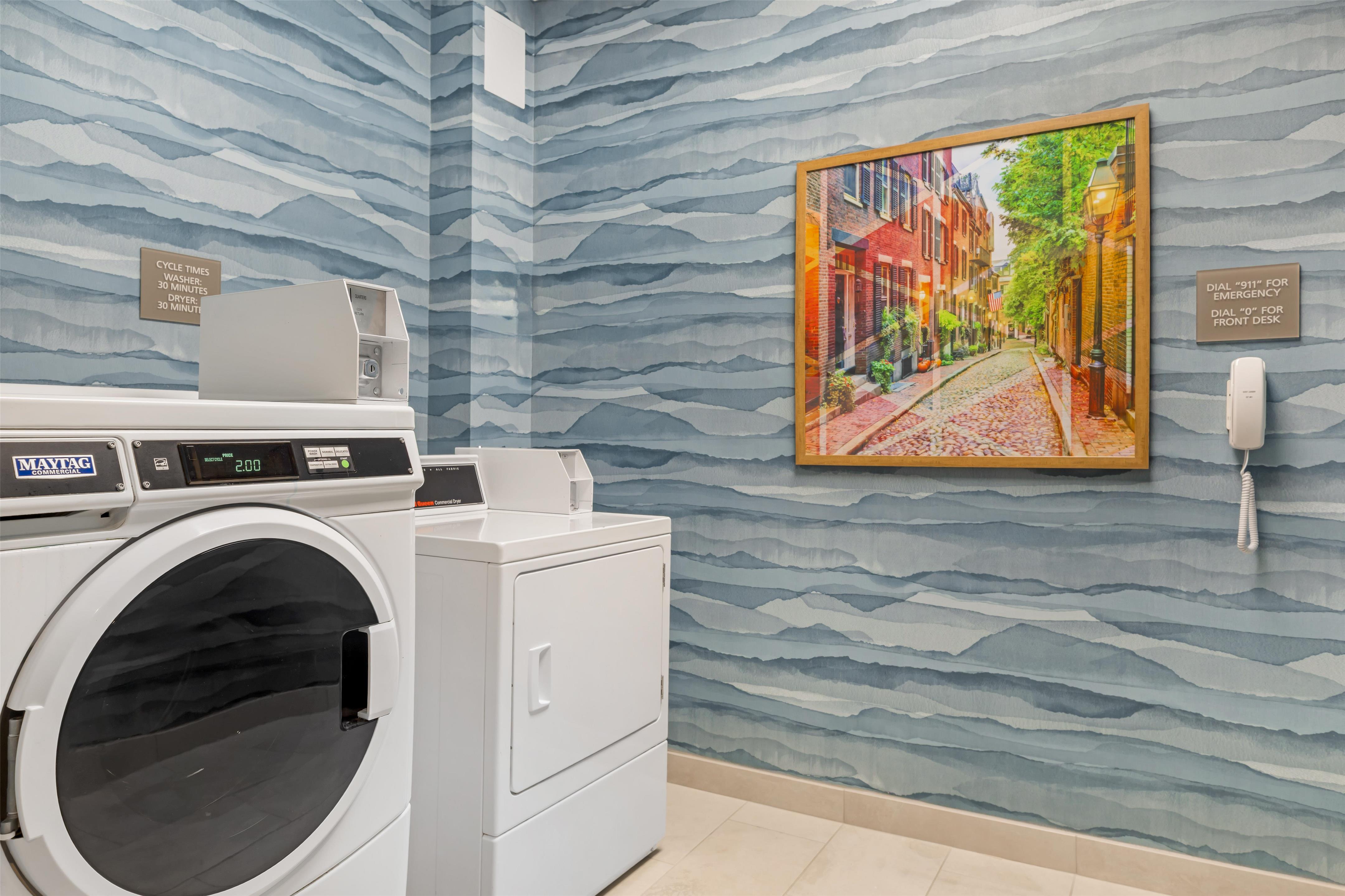 Laundry | Hampton Inn & Suites Plymouth