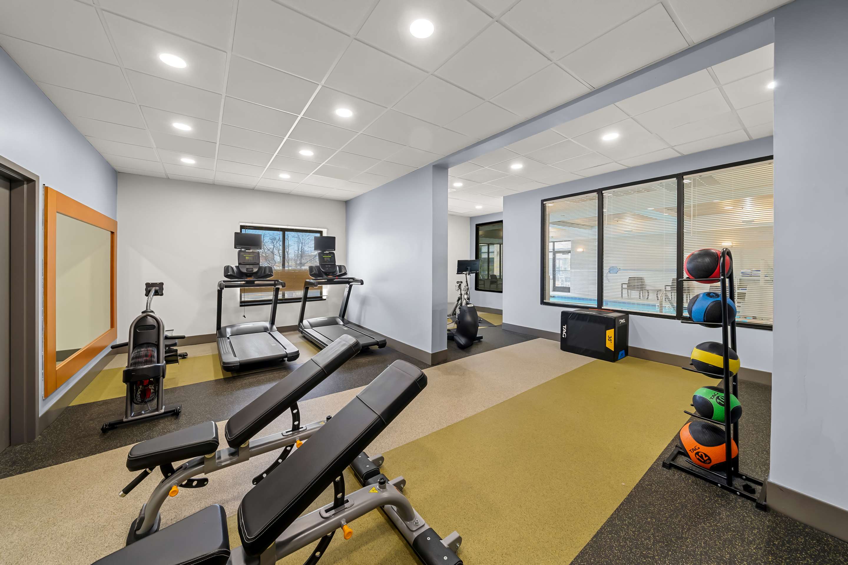 Health club fitness center gym