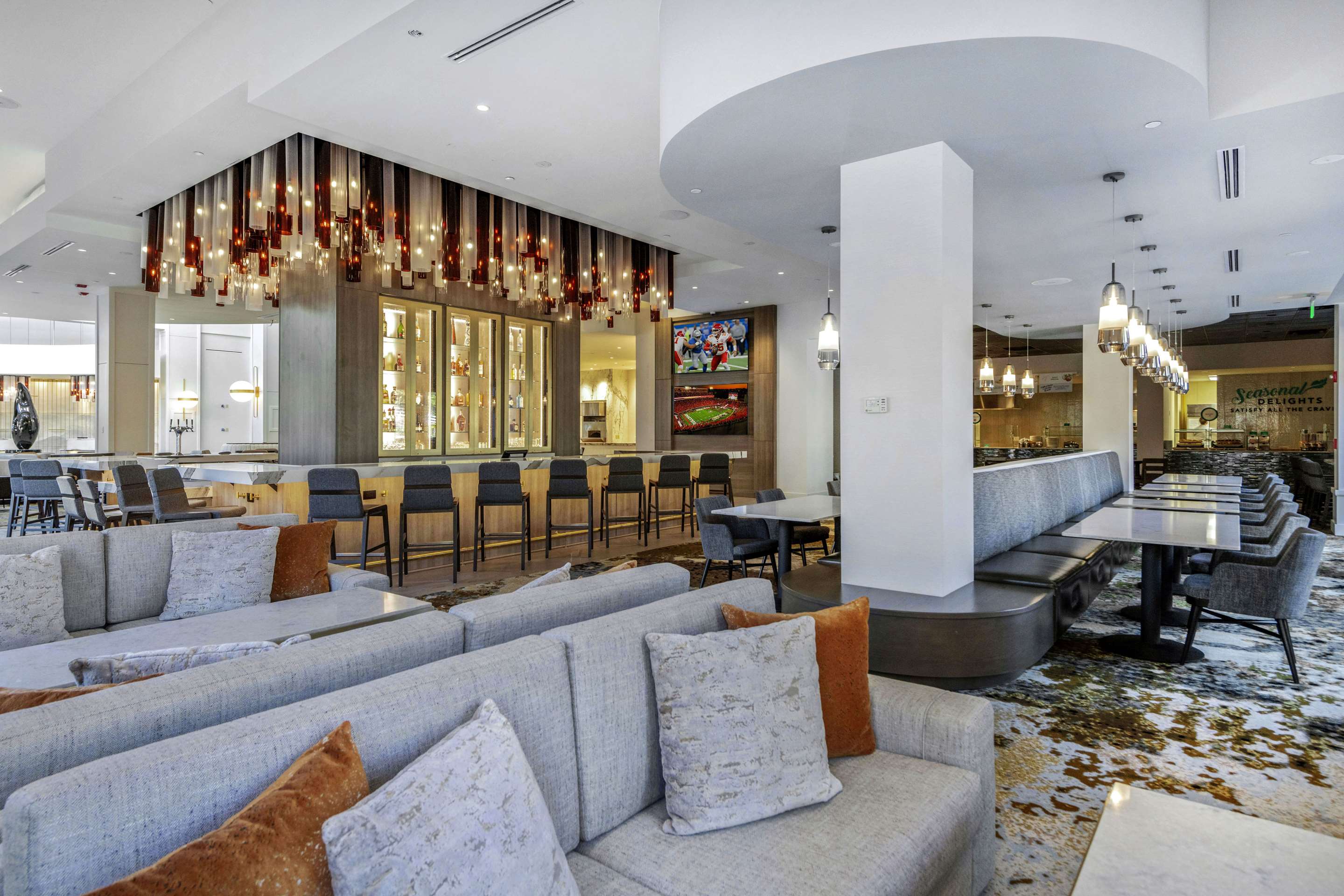 Lobby | Embassy Suites by Hilton Raleigh Durham Airport Brier Creek