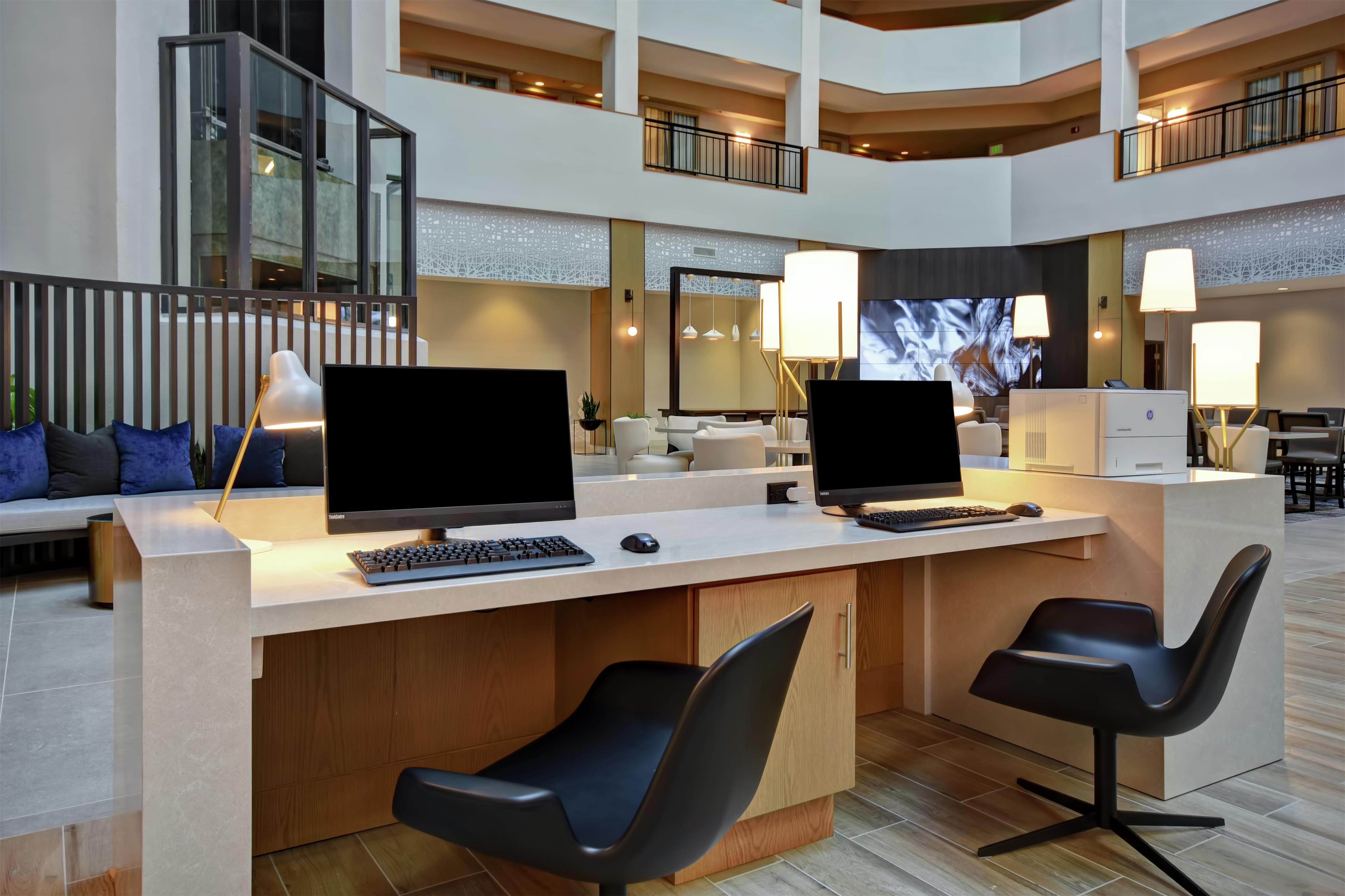 Business Center | Embassy Suites by Hilton Raleigh Durham Research Triangle