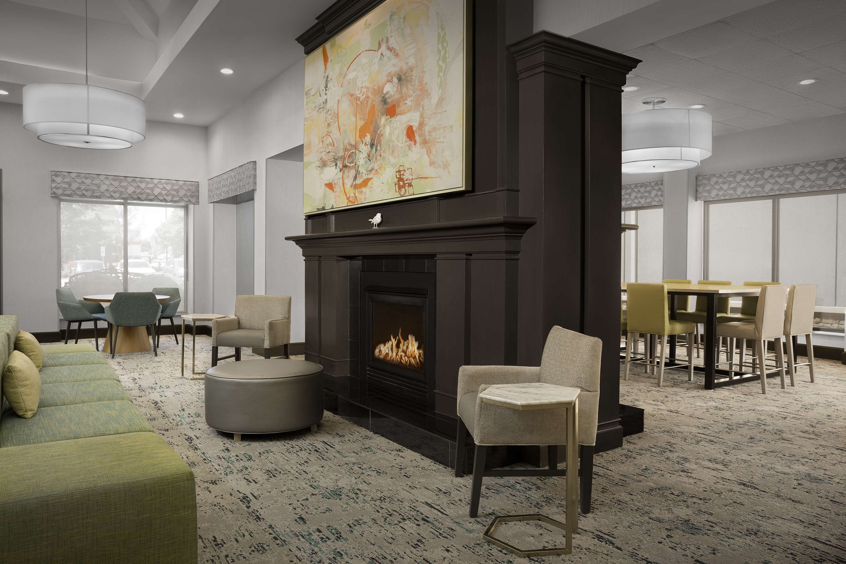 Lobby | Hilton Garden Inn Raleigh Capital Blvd I-540