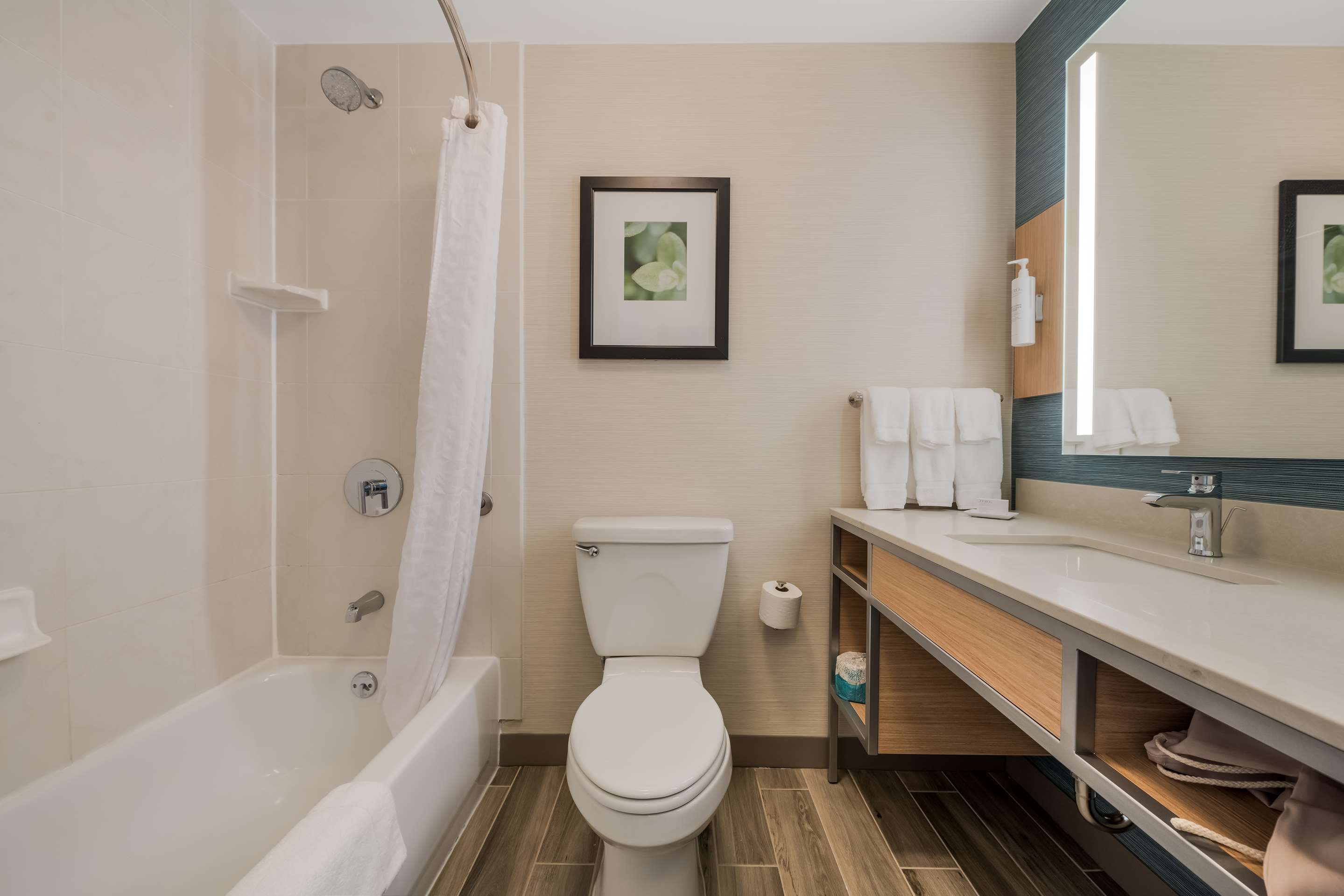 Guest room bath