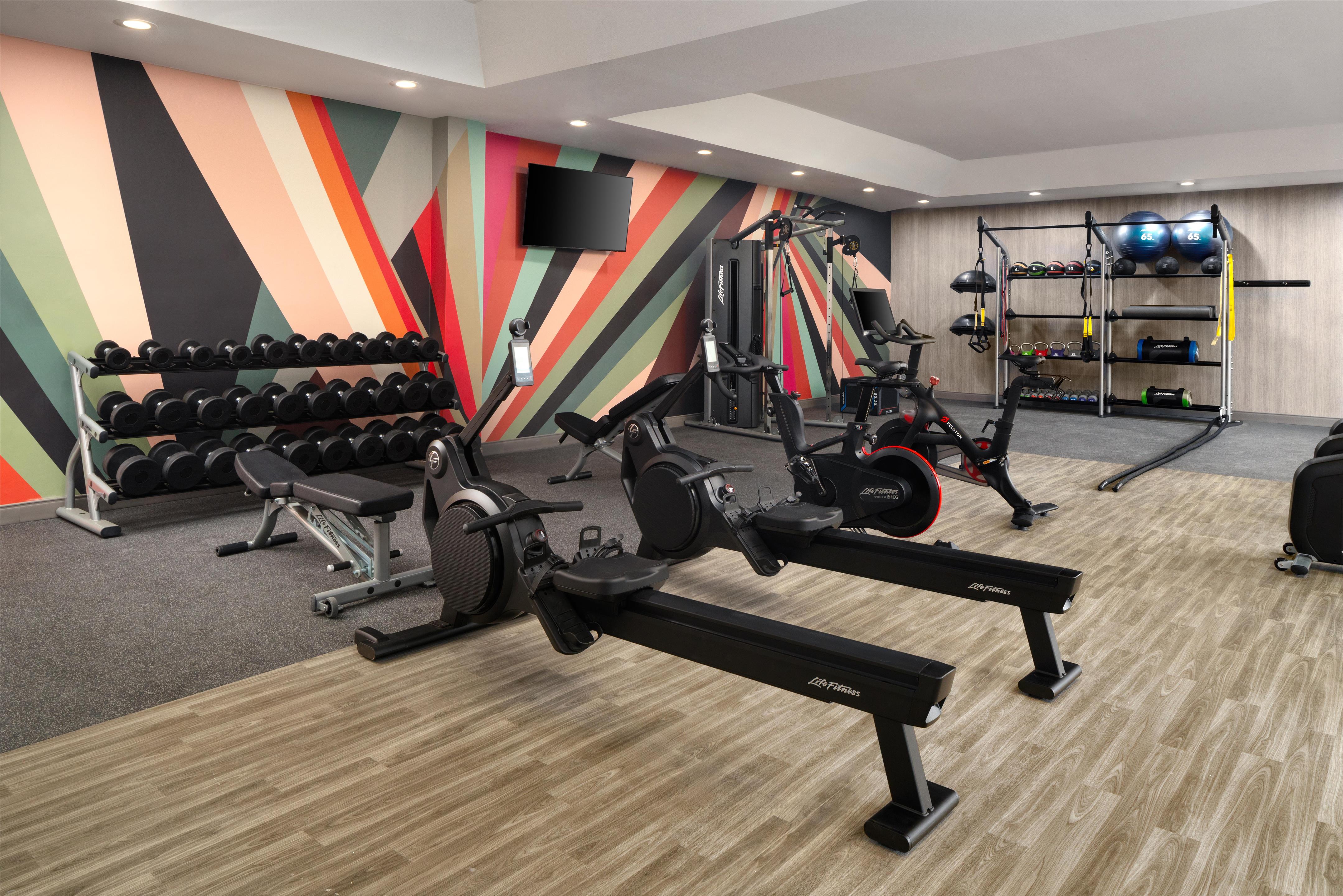Health club fitness center gym | Hilton Garden Inn Richmond South/Southpark