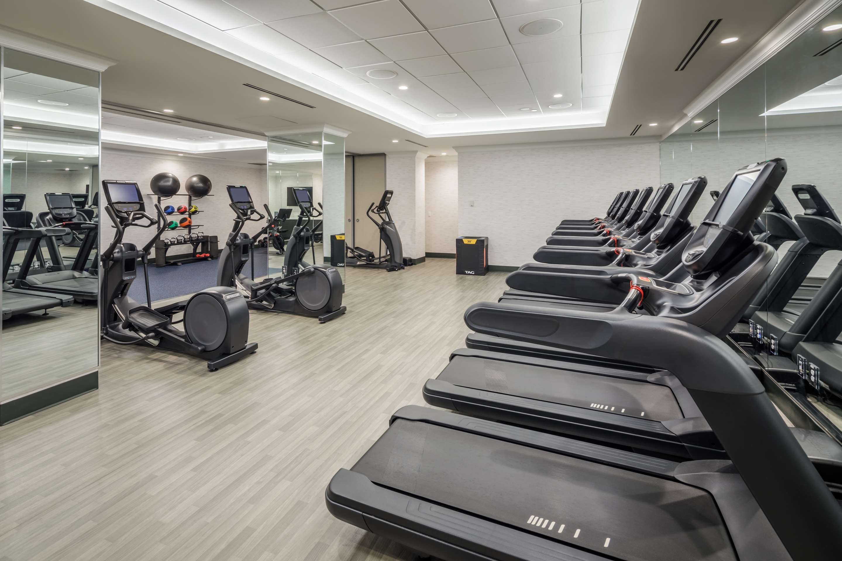 Health club fitness center gym | DoubleTree by Hilton Hotel Denver