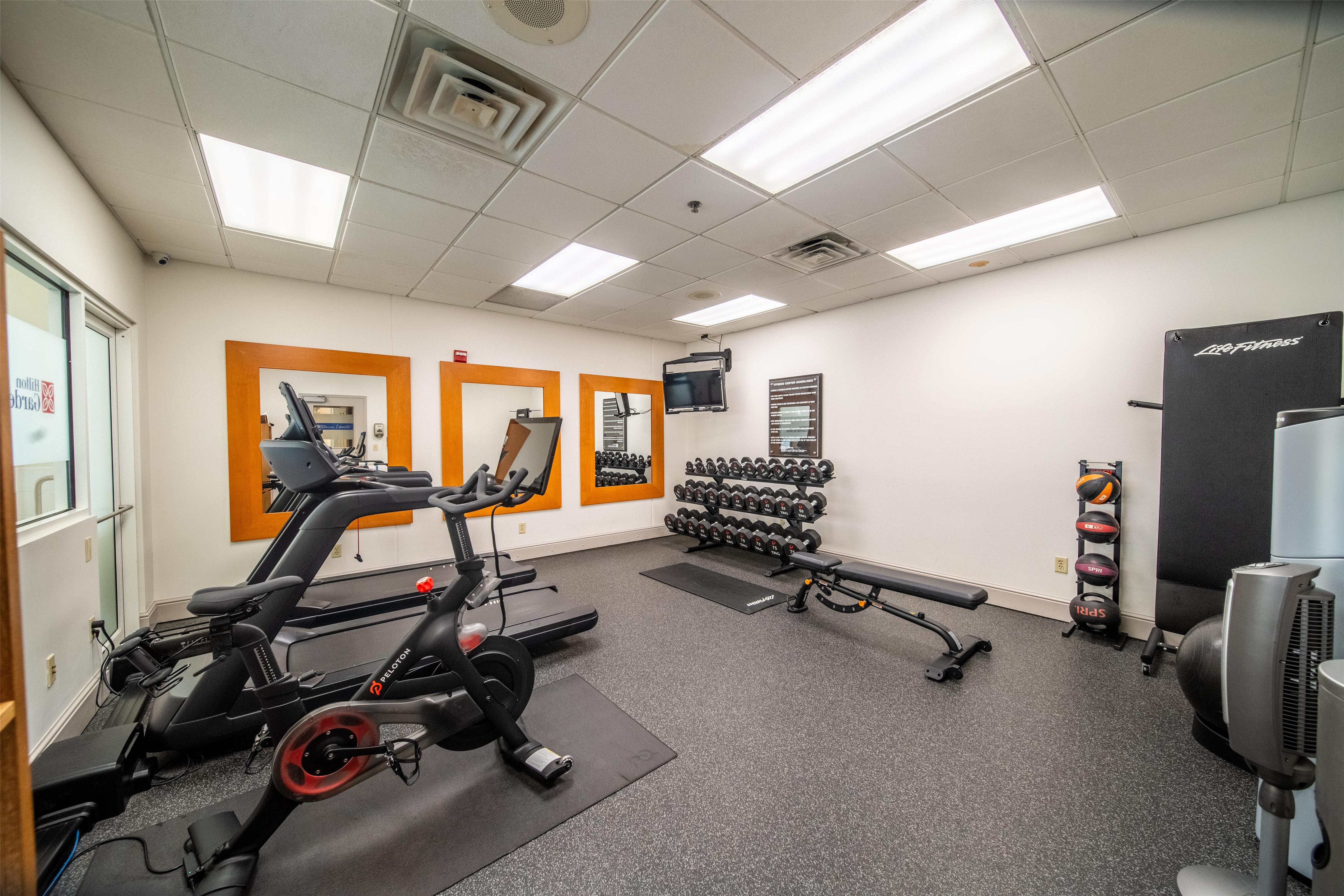 Health club fitness center gym | Hilton Garden Inn Rochester Downtown, MN