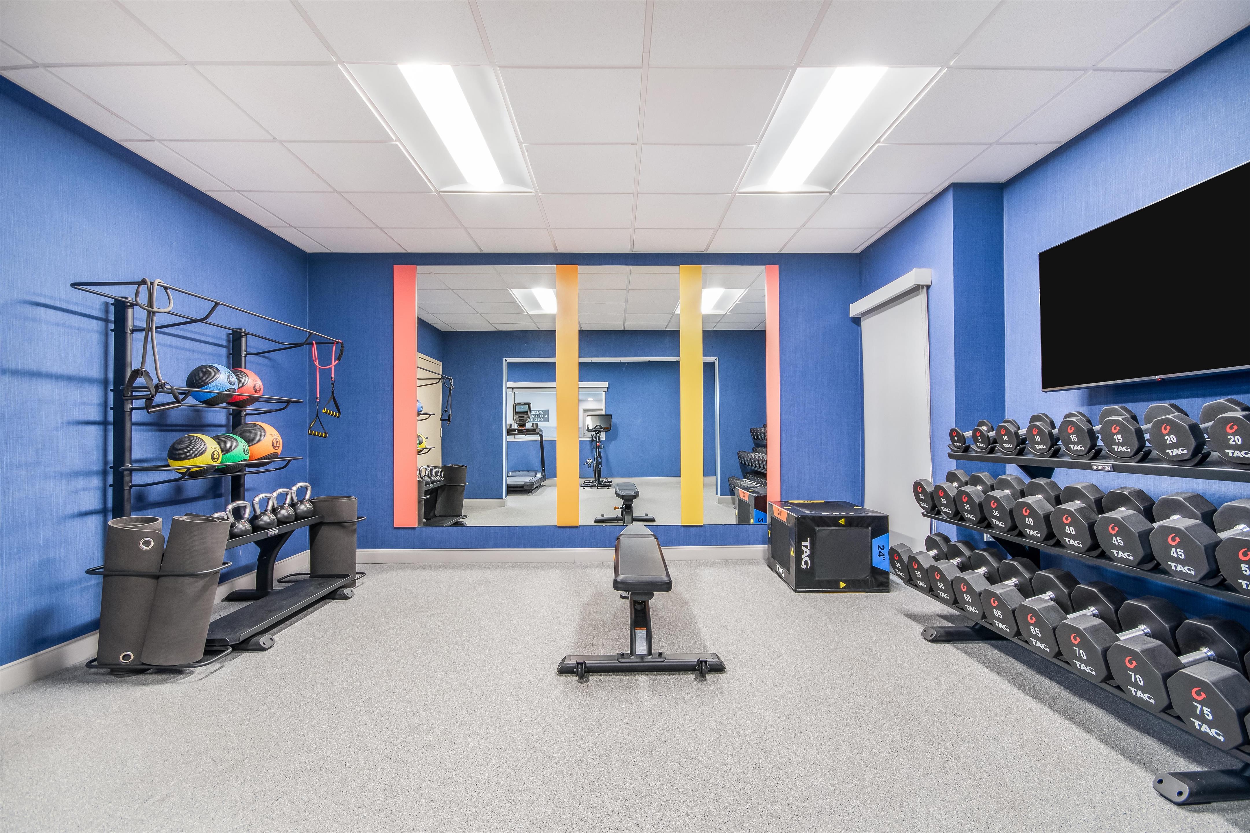 Health club fitness center gym | Hampton Inn Rutland